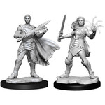 Wizkids MTG UNPAINTED MINIATURES: W03 Rowan & Will Kenrith