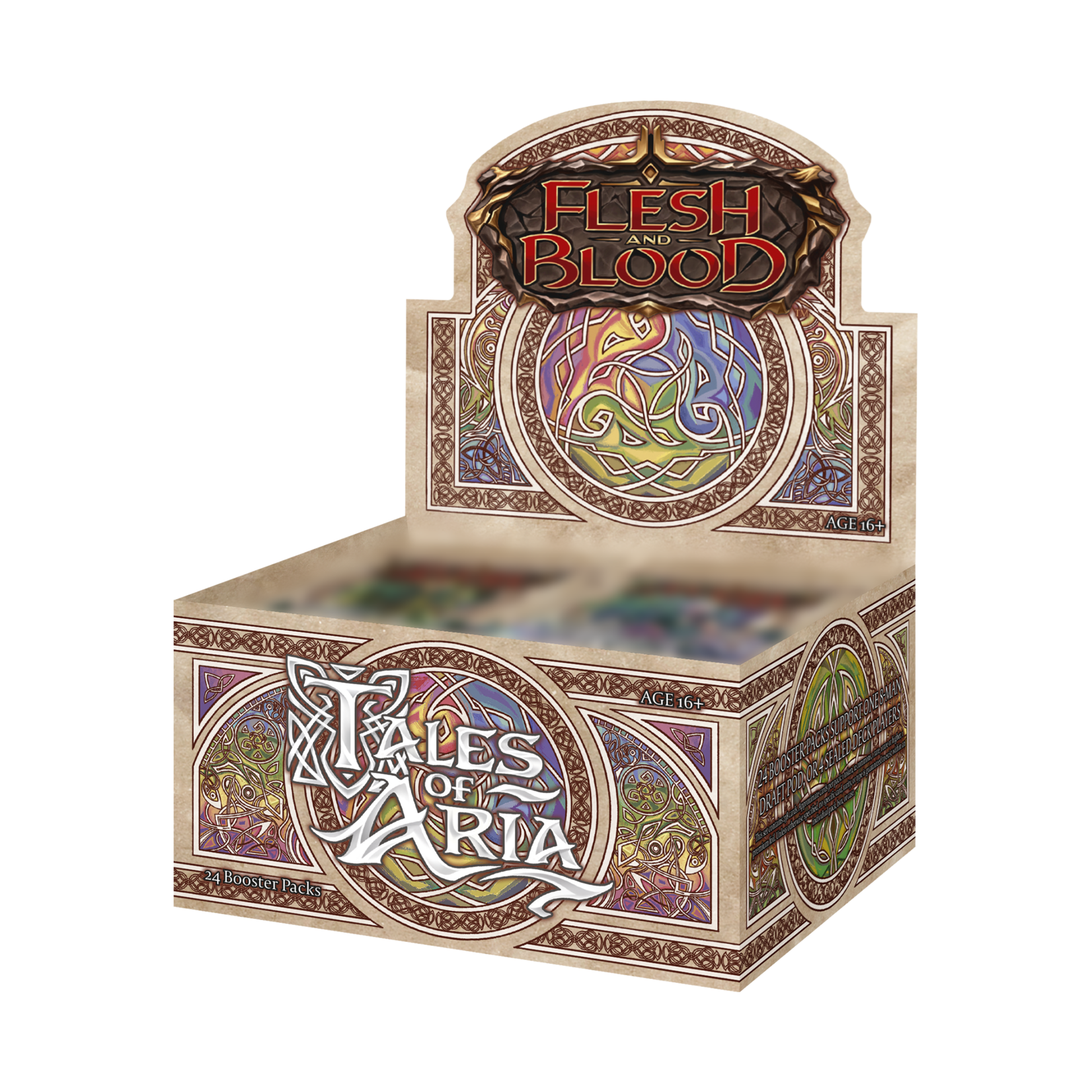 Legendary Story Studios Flesh and Blood: Tales of Aria Unlimited Booster Display