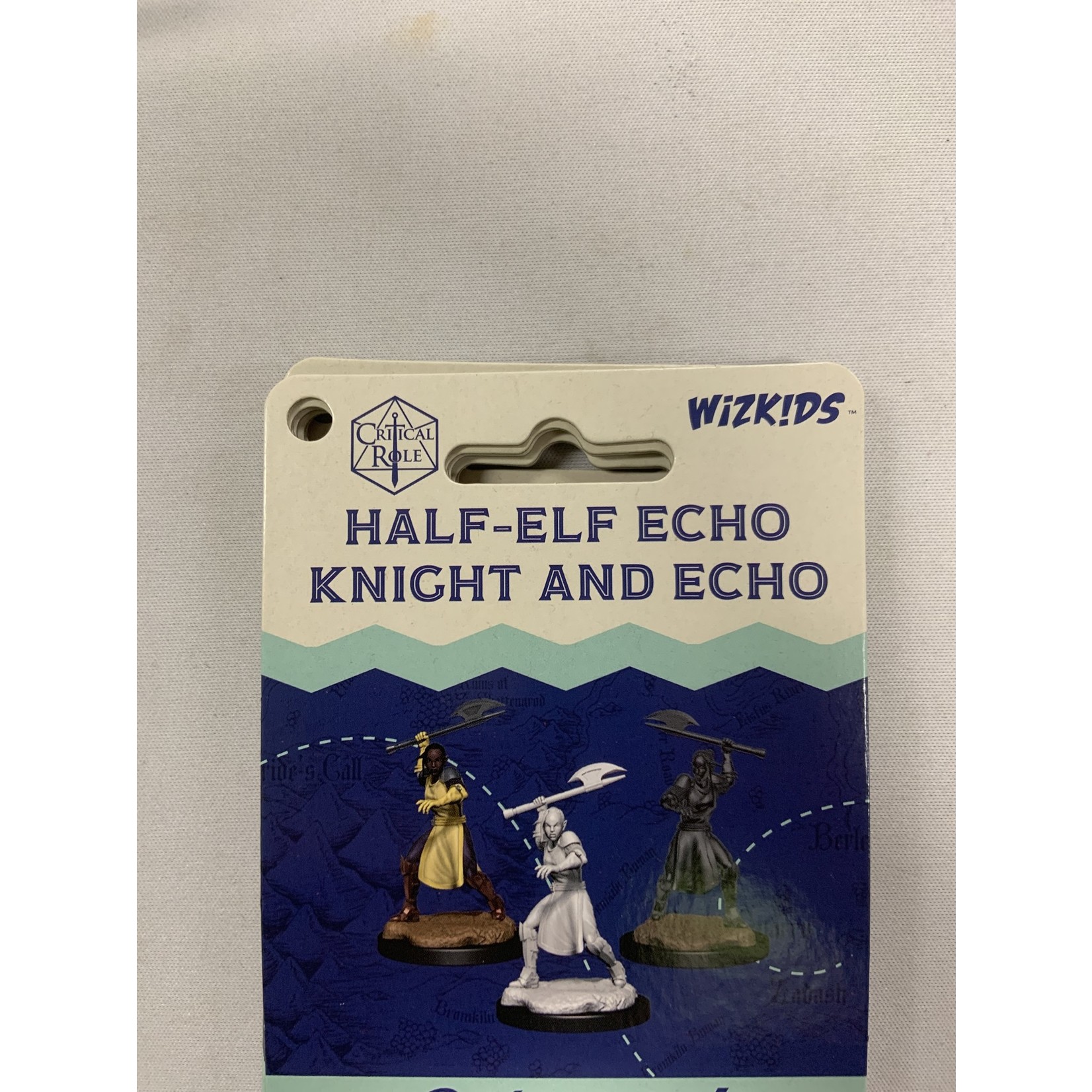 Wizkids Unpainted Mini Critical Role W1: Half-Elf Echo Knight and Echo
