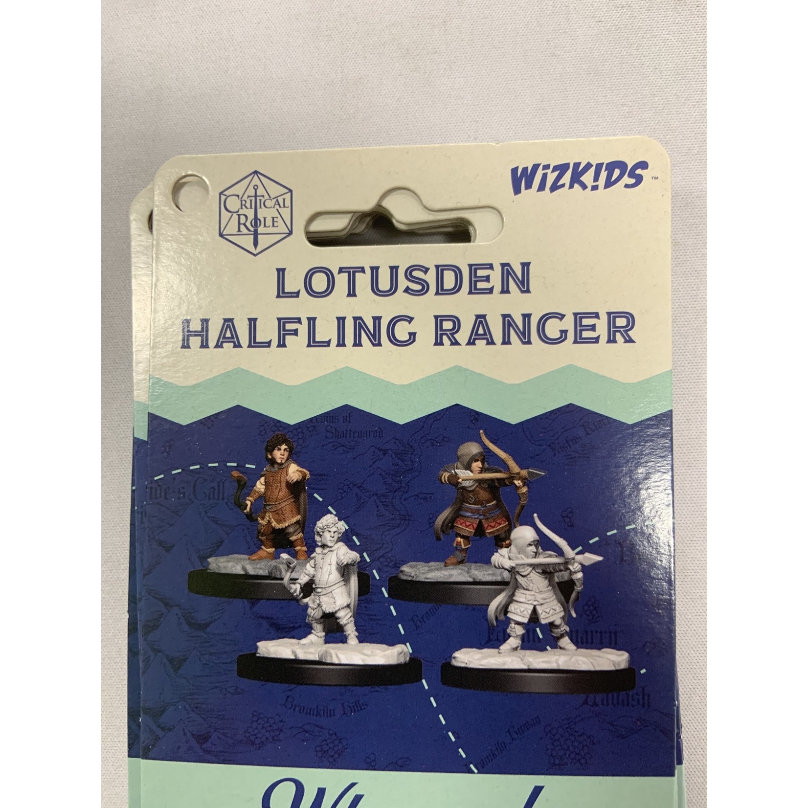Wizkids Unpainted Mini Critical Role W1: Lotusden Halfling Ranger