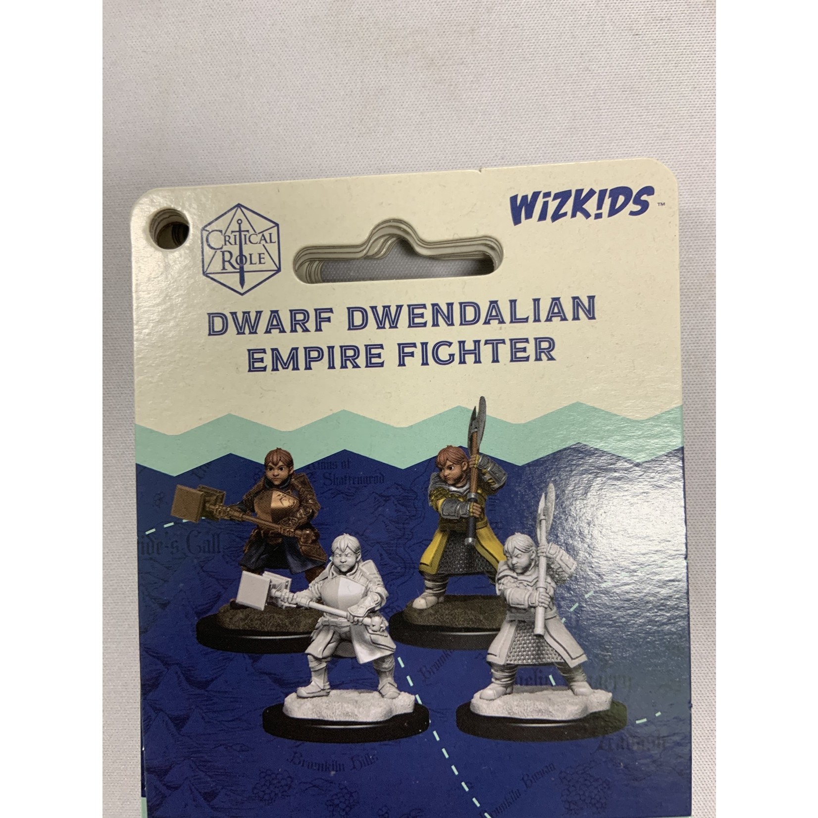 Wizkids Unpainted Mini Critical Role W1: Dwarf Dwendalian Empire Fighter