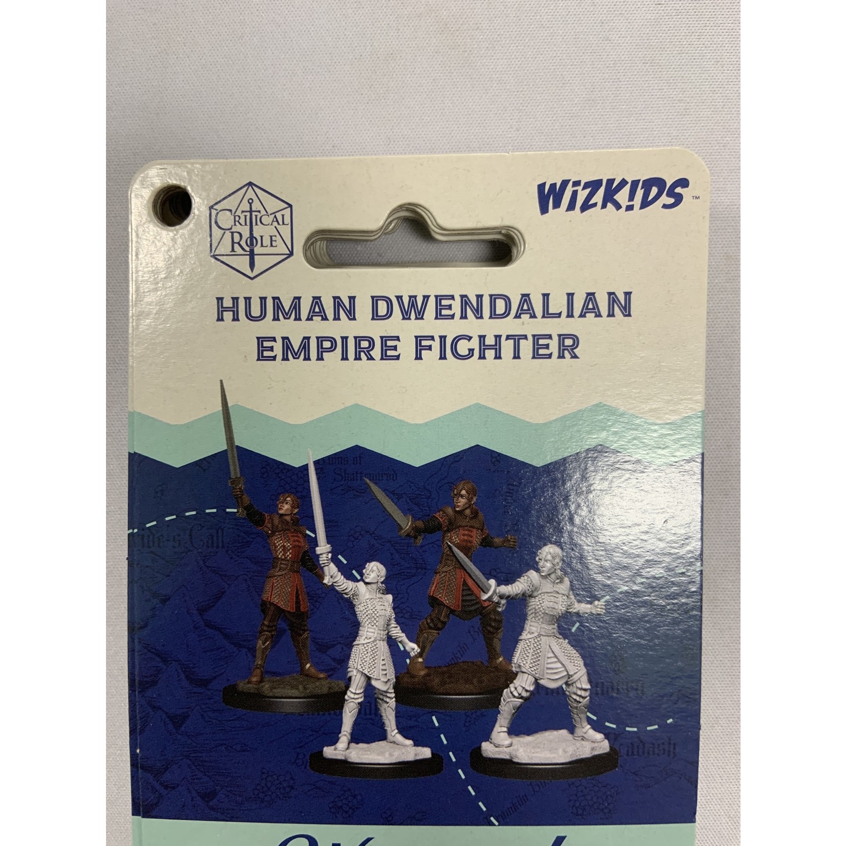 Wizkids Unpainted Mini Critical Role W1: Human Dwendalian Empire fighter