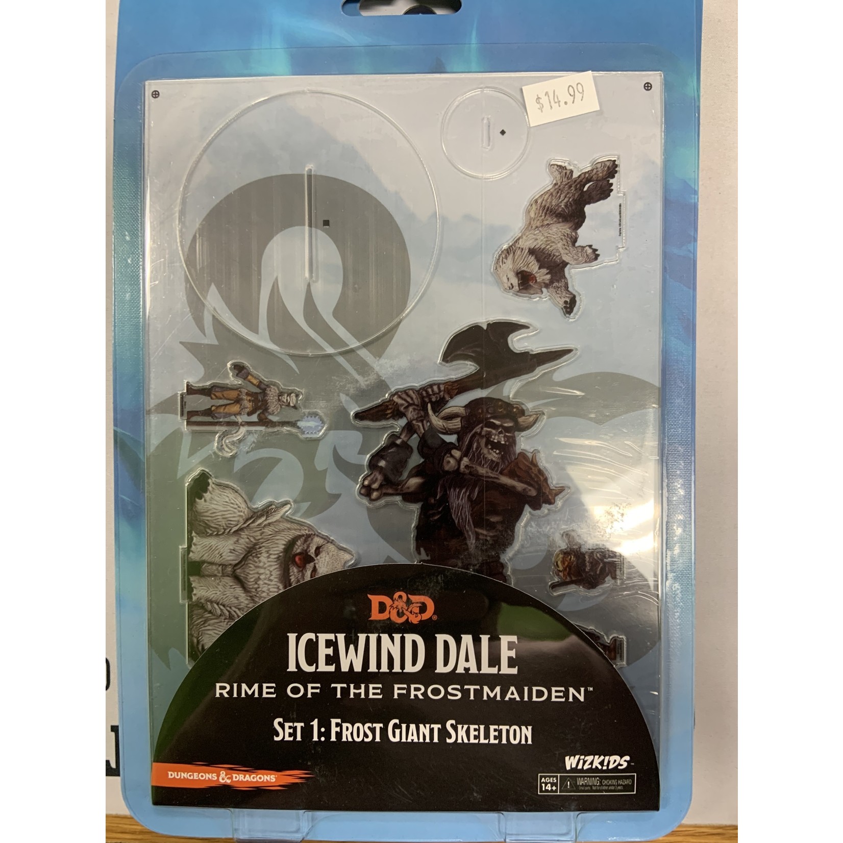 Wizkids D&D Idols of the Realms 2D Icewind Dale Frost Giant Skeleton