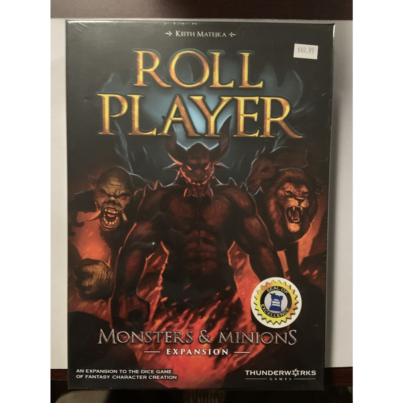 thunderworks games Roll Player Monsters & Minions