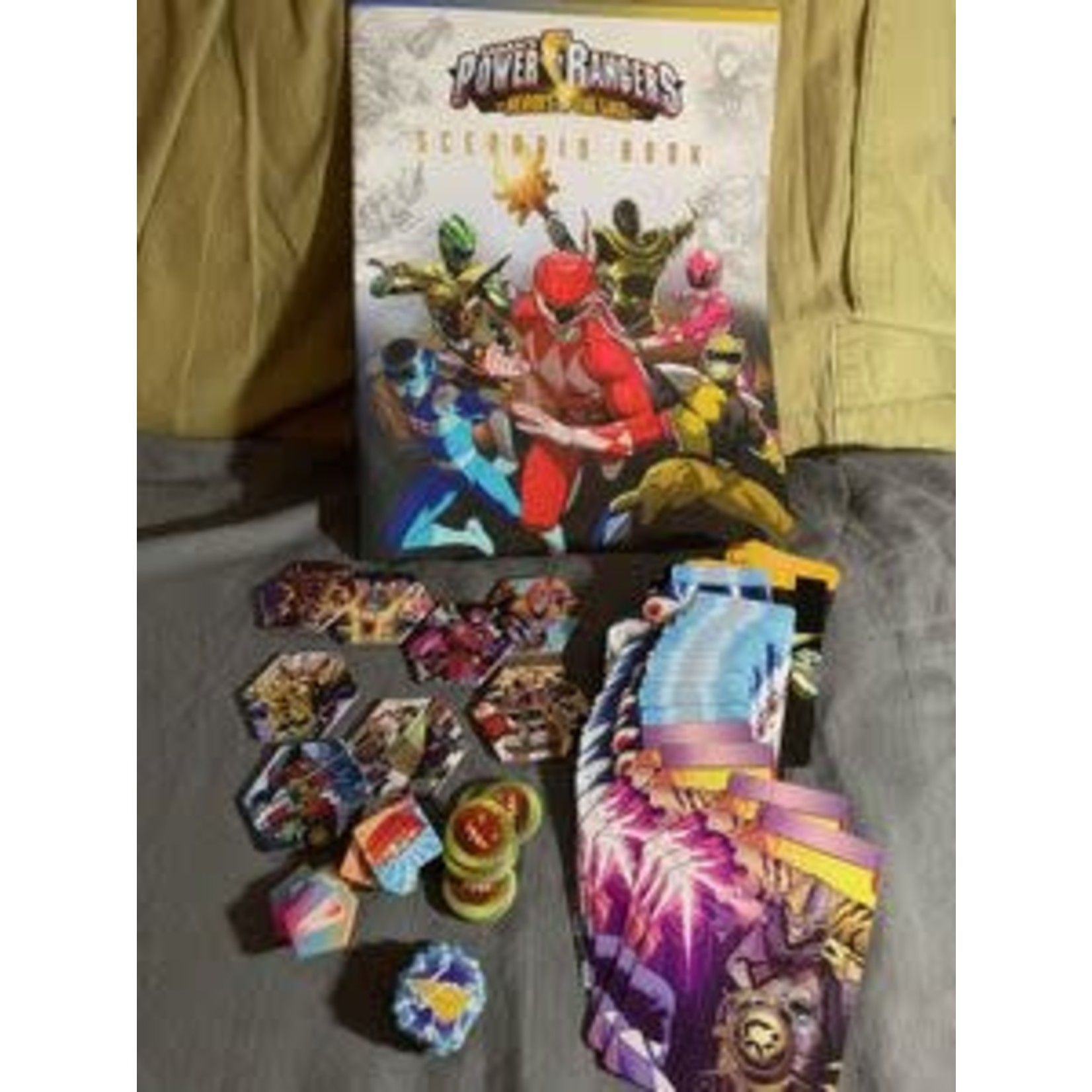 Renegade Power Rangers Heroes of the Grid Scenario Book