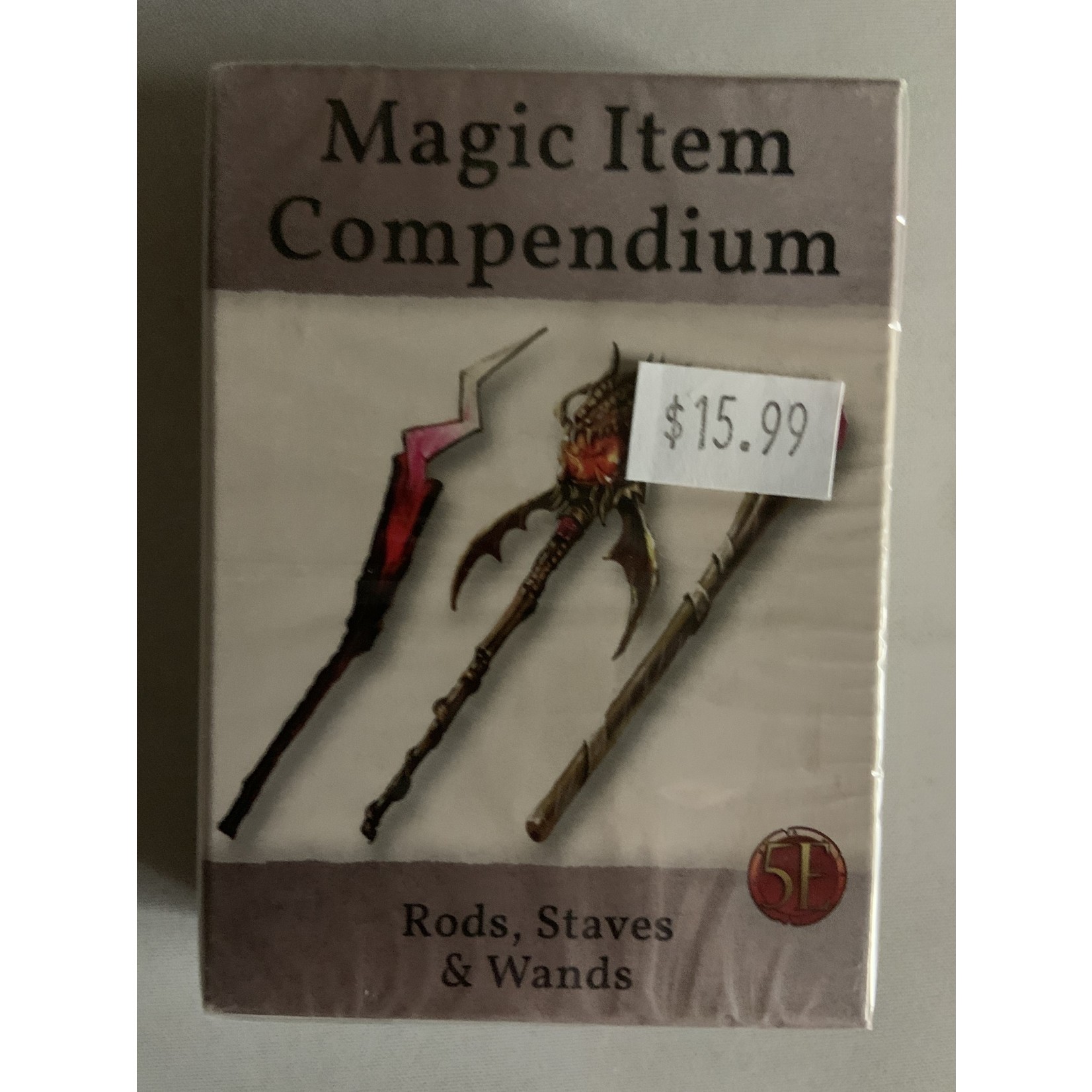 Nord Games D&D 5E Magic Item Compendium: Rods, Staves & Wands