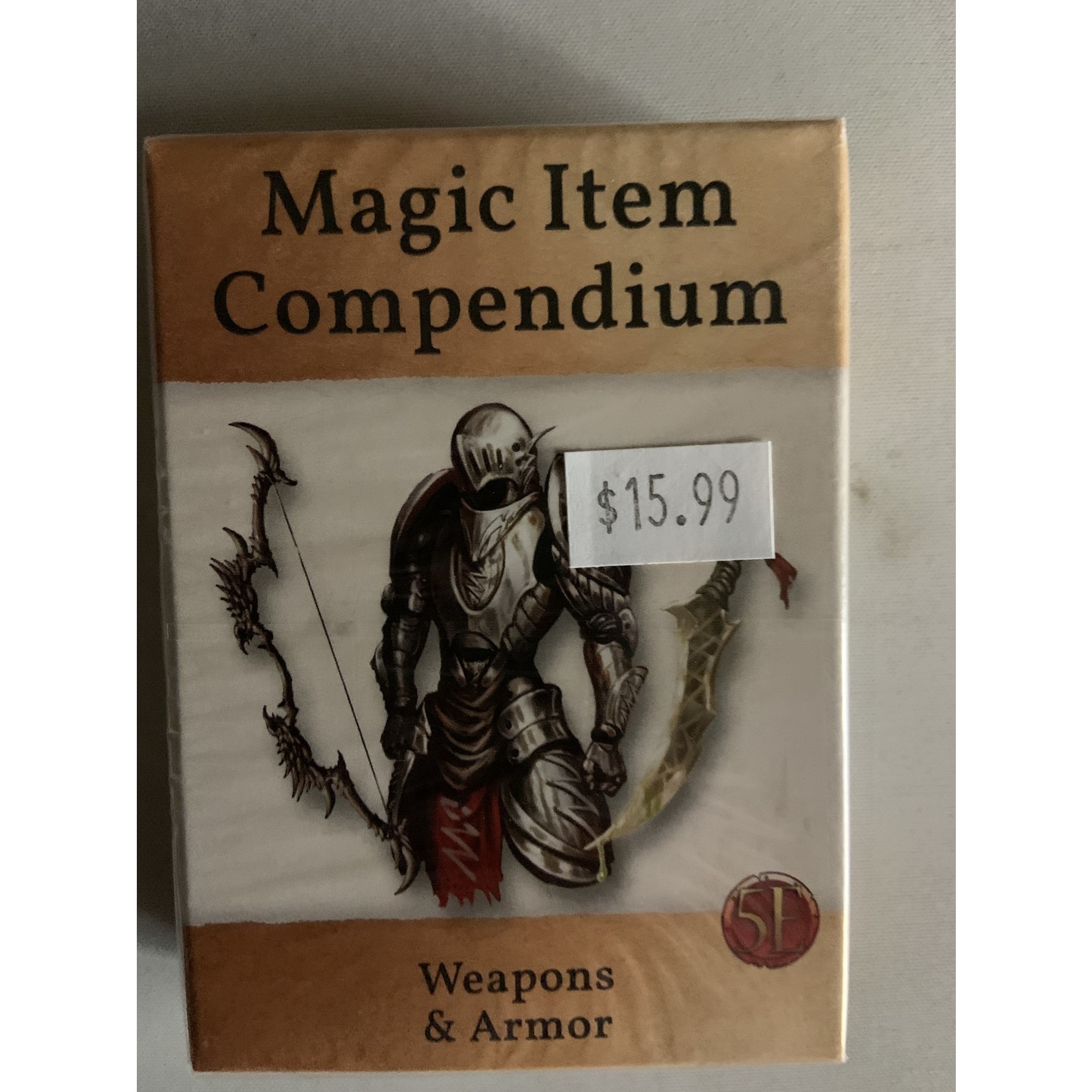 Nord Games D&D 5E Magic Item Compendium: Weapons & Armors