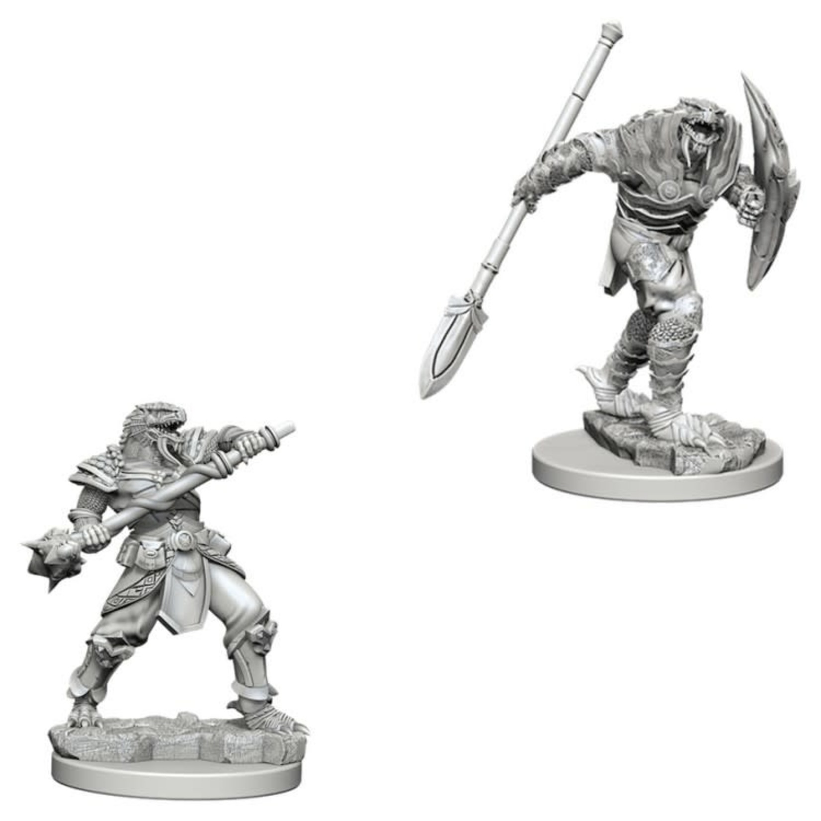 Wizkids D&D: Nolzur's Marvelous Miniatures: Characters Dragonborn Male Fight Spear--73340