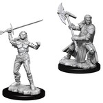 Wizkids D&D: Nolzur's Marvelous Miniatures: Characters Female Half-Orc Fighter--73542