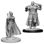 Wizkids D&D: Nolzur's Marvelous Miniatures: Creatures 73675--Human Ranger & Moon Elf Sorcerer