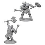 Wizkids Pathfinder Deep Cuts Characters Half Orc Male Barbarian