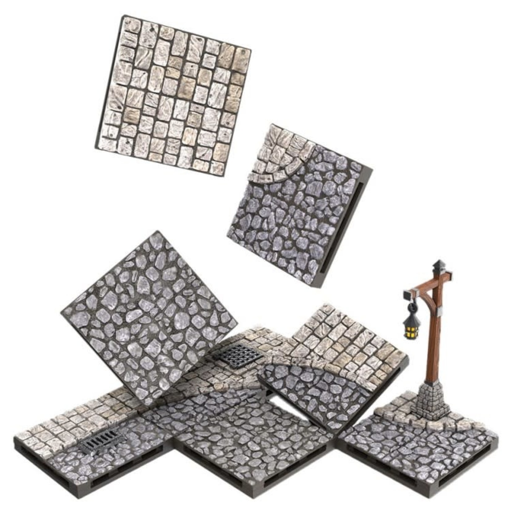 Wizkids Warlock Tiles Town/Villa Town Square