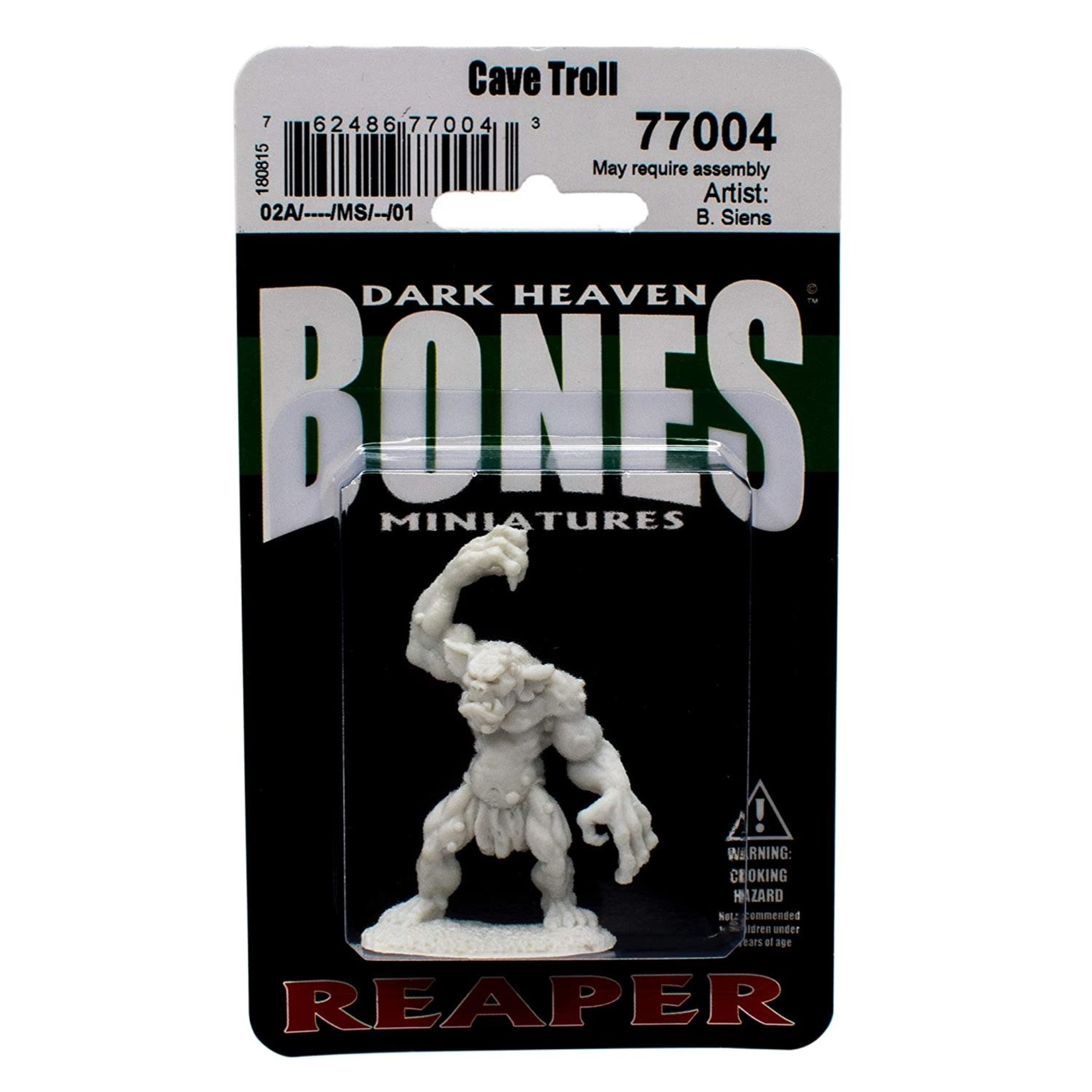 Reaper Miniatures Reaper Miniatures: Dark Heaven Bones 77004 Cave Troll