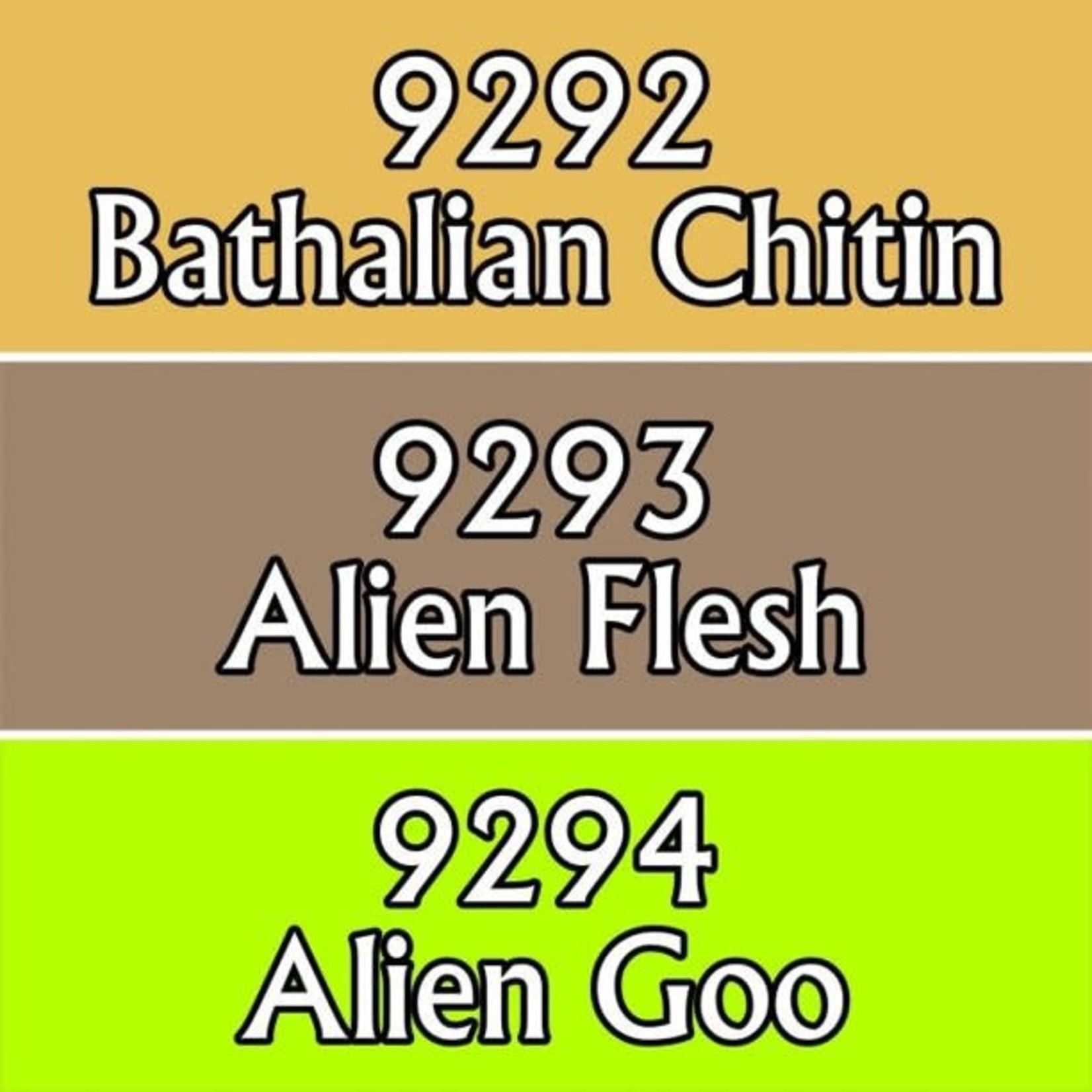 Reaper Miniatures Reaper Miniatures: MSP Paints Alien Colors I