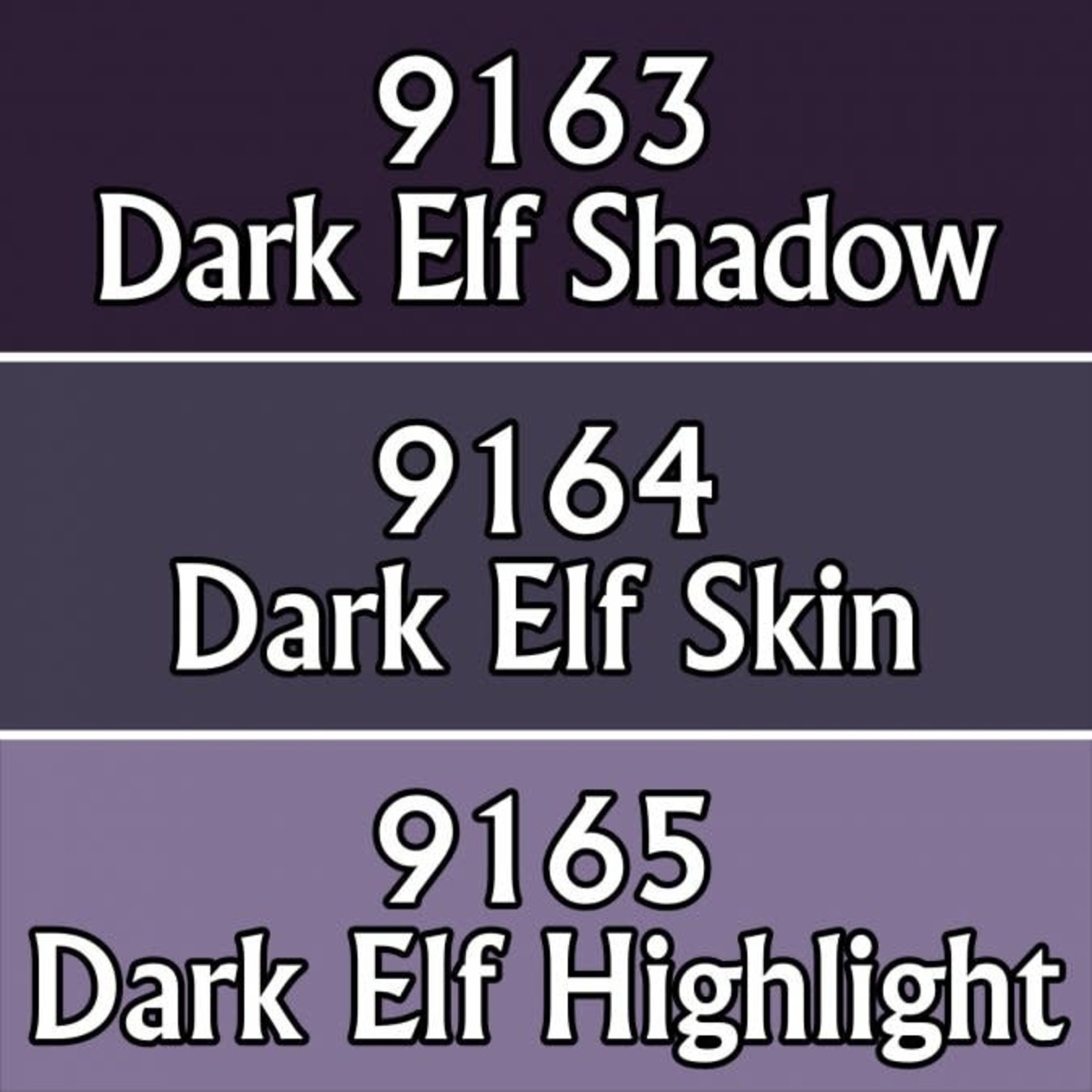 Reaper Miniatures Reaper Miniatures: MSP Paints Dark Elf Skins
