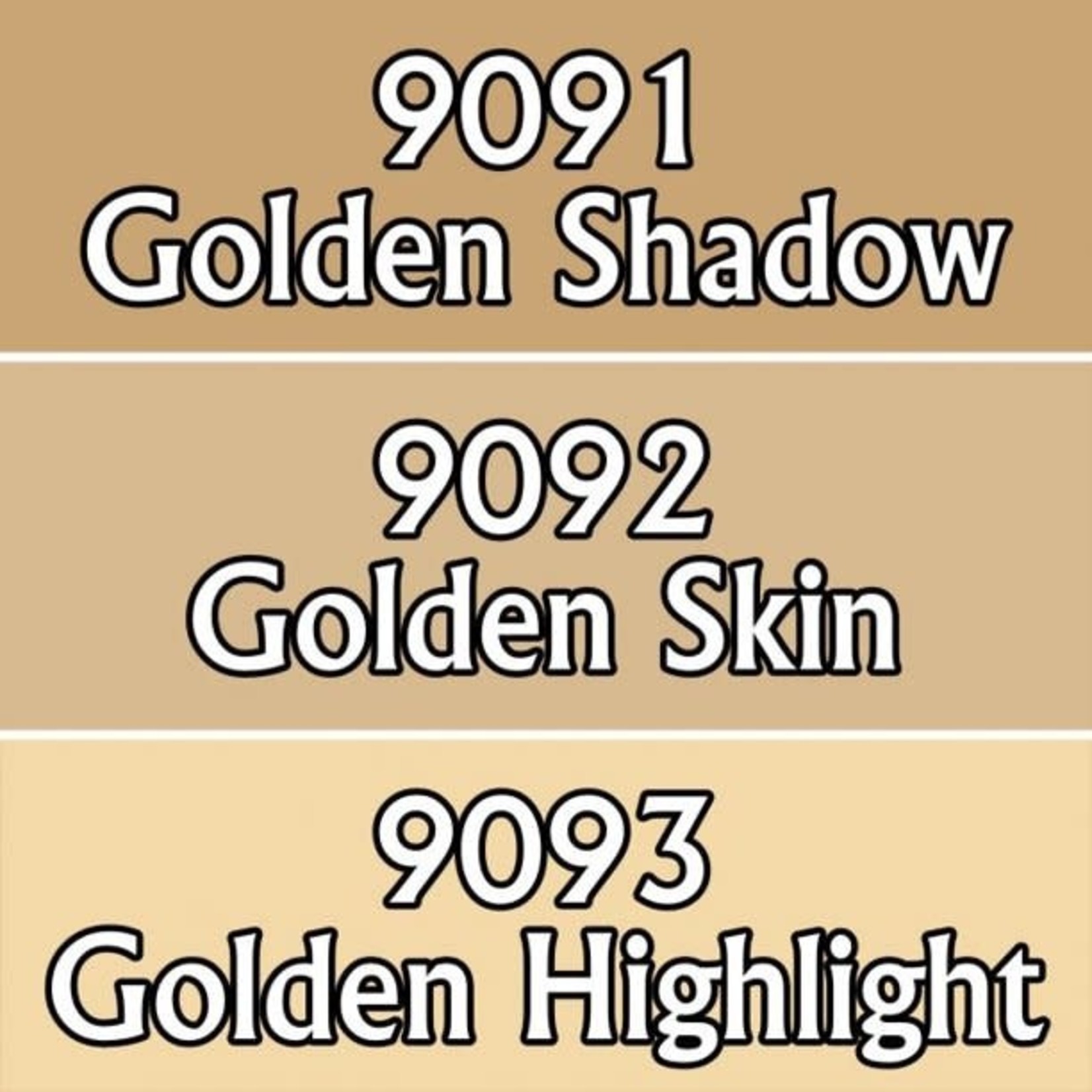 Reaper Miniatures Reaper Miniatures: MSP Paints Golden Skintones