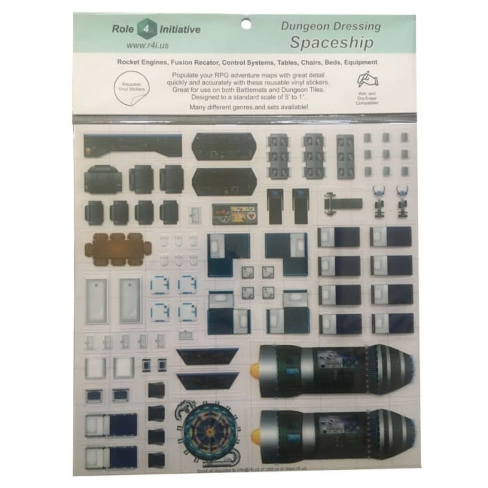 Roll4 Initiative Dungeon Dressing Spaceship