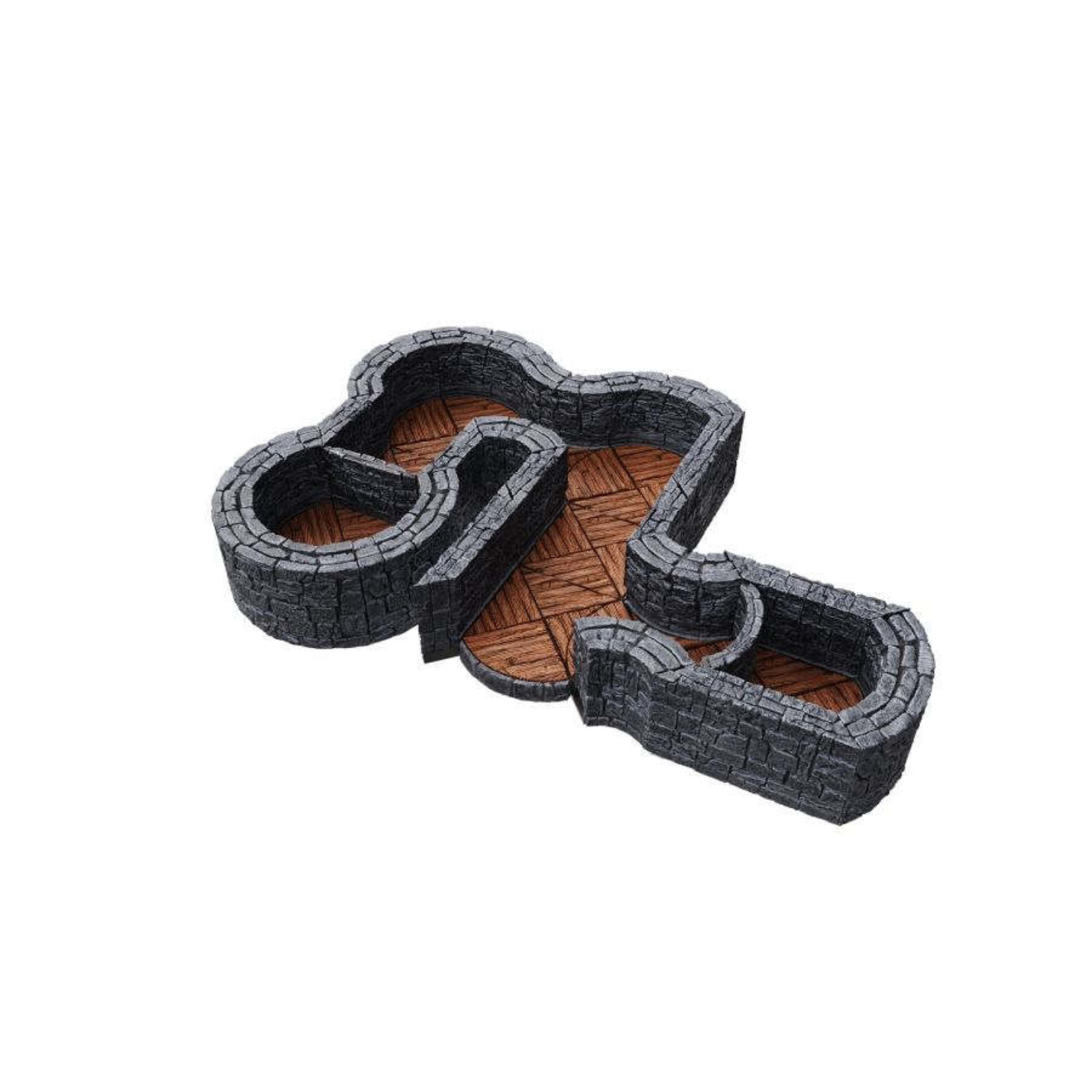 Wizkids Warlock Tiles Dungeon 1" Angles & Curves