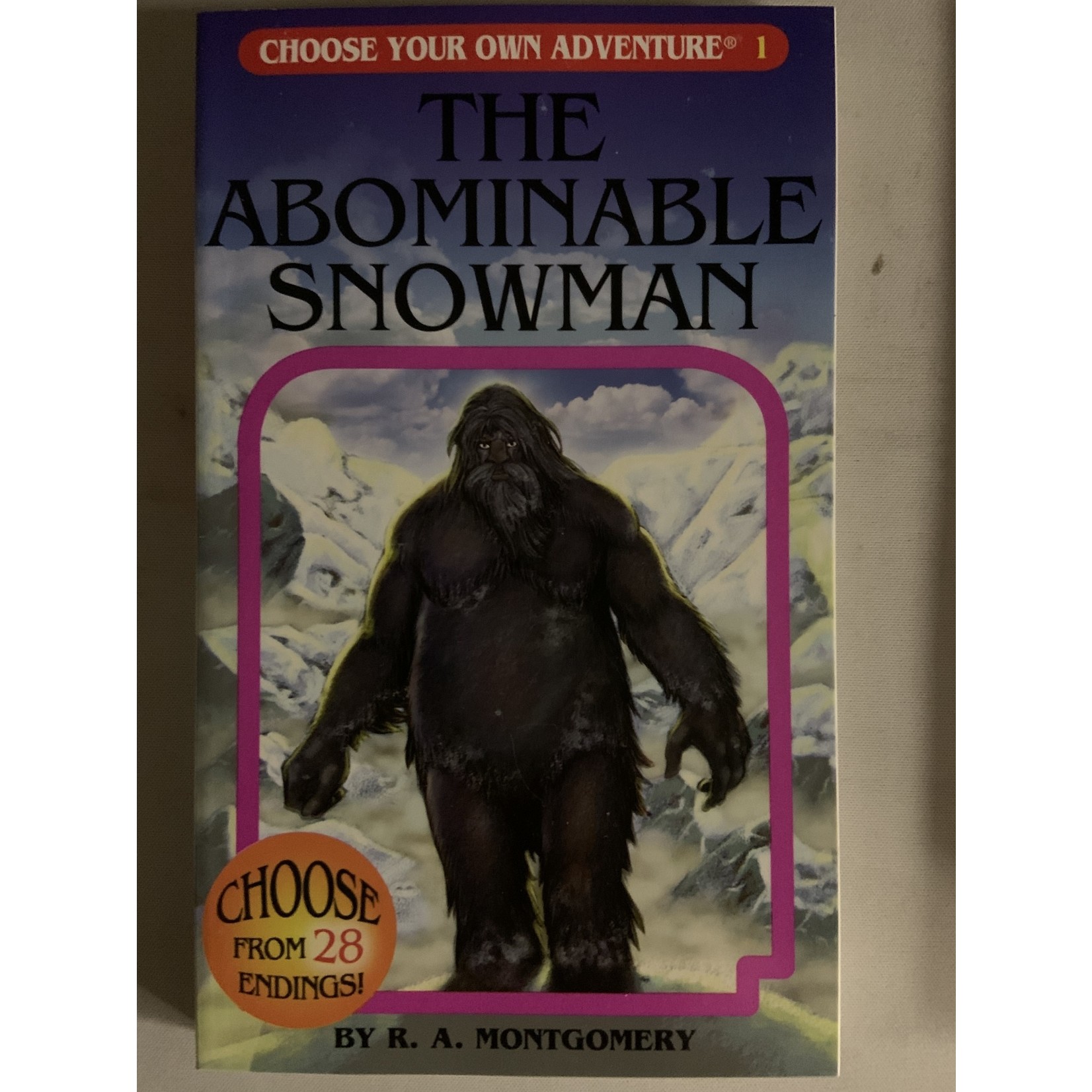 Choose Your Own Adventure CYOA: The Abominable Snowman