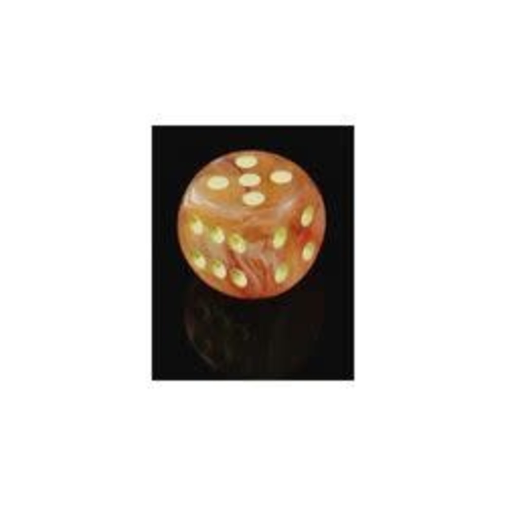 Chessex CHX 7ct Ghostly Glow 27523 Orange/yellow