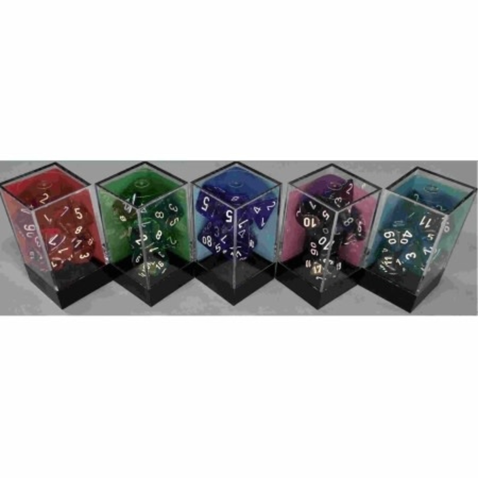 Chessex CHX 7ct Translucent 23077: Purple/white