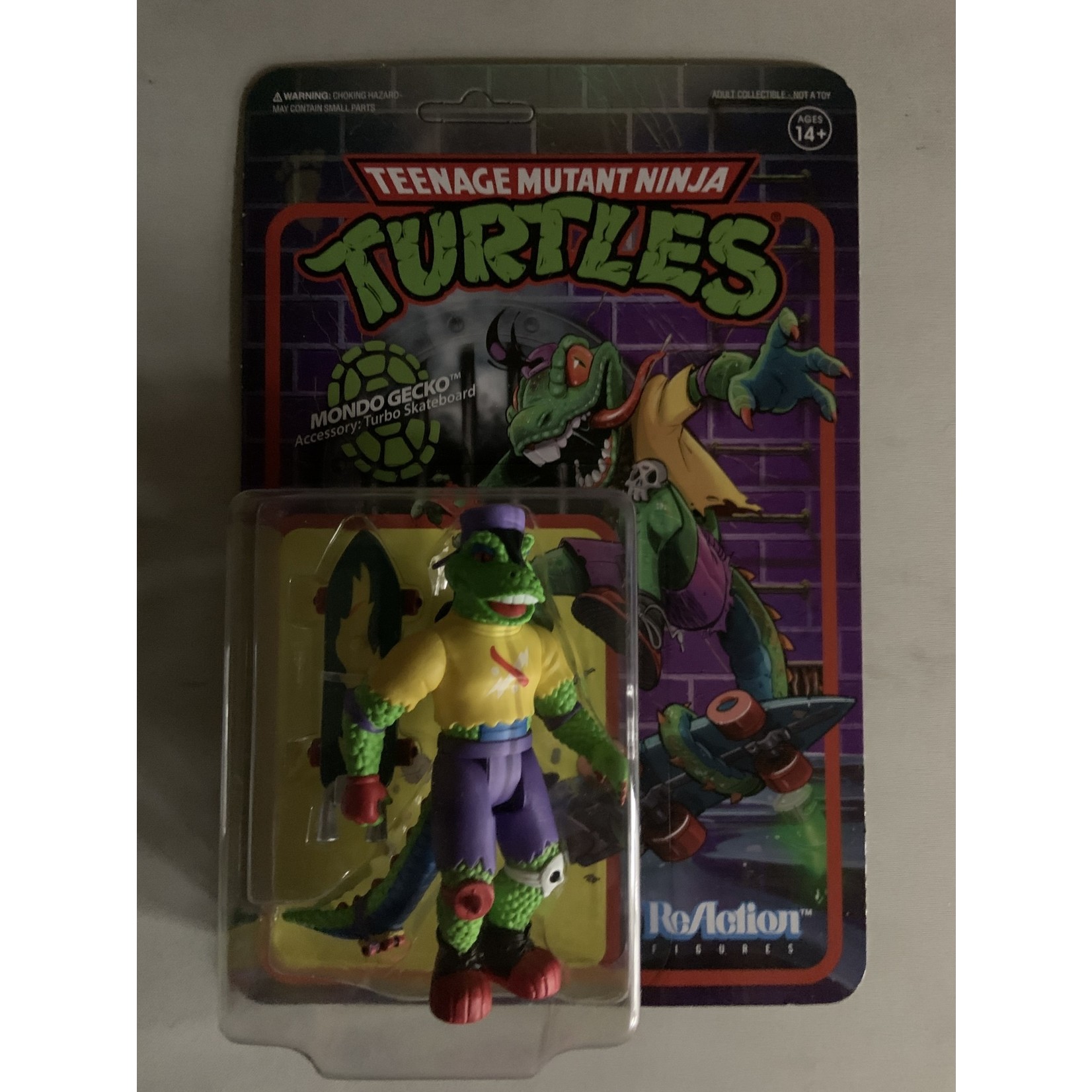 Tmnt Mondo Gecko W4 Reaction Fig (Net) (C: 0-1-2)