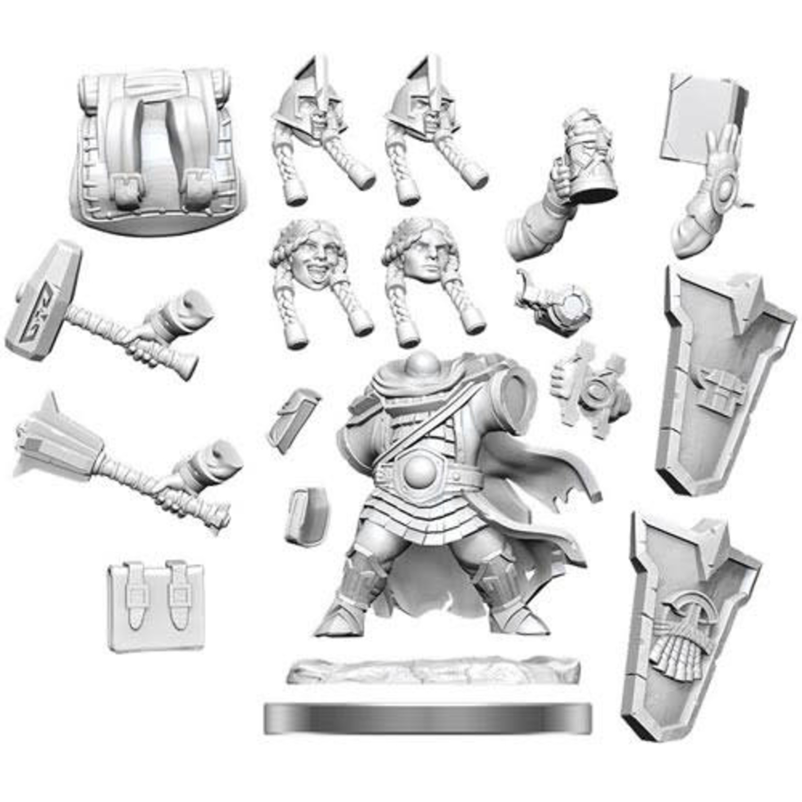 Wizkids D&D Frameworks F-DWARF CLERIC