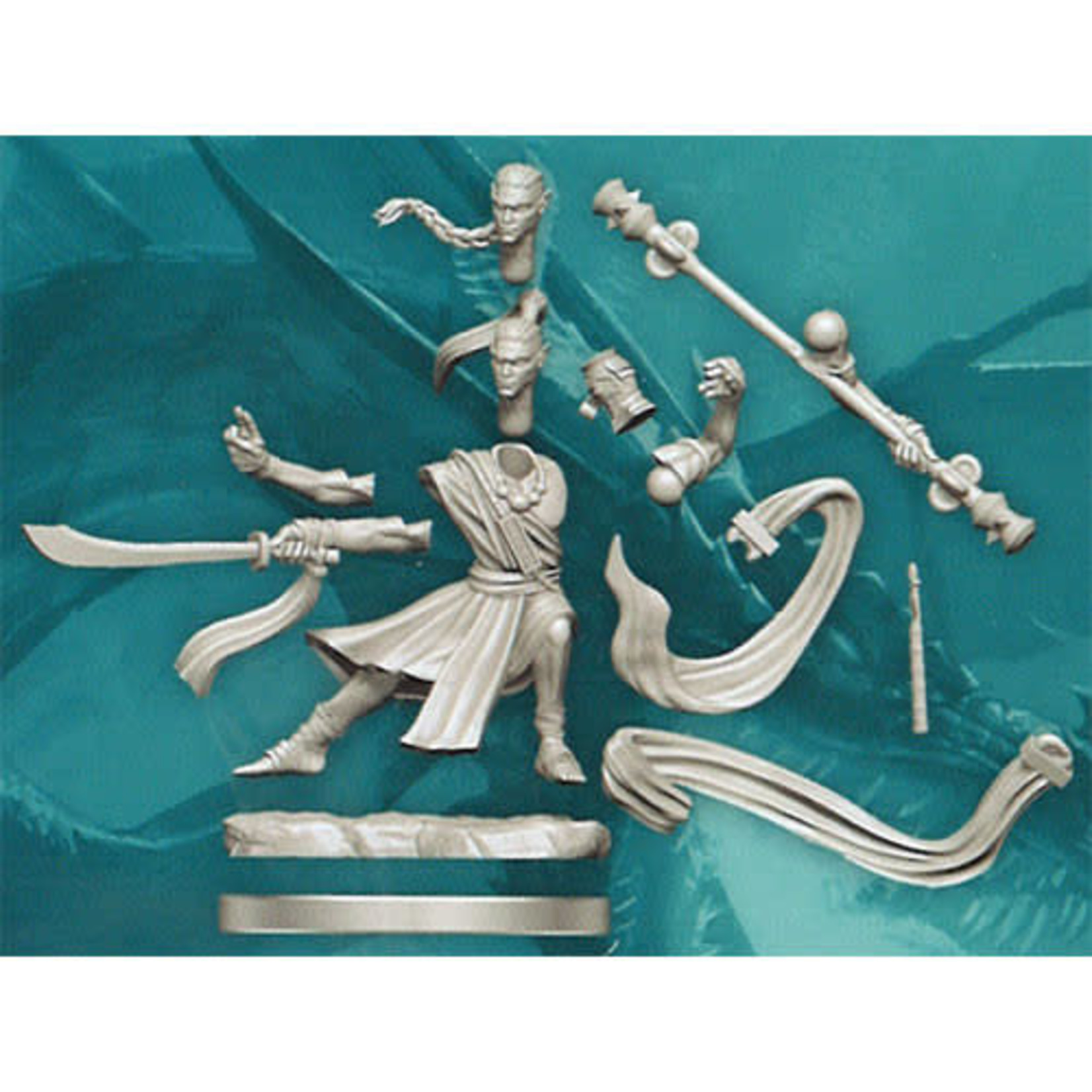Wizkids D&D Frameworks M-ELF MONK