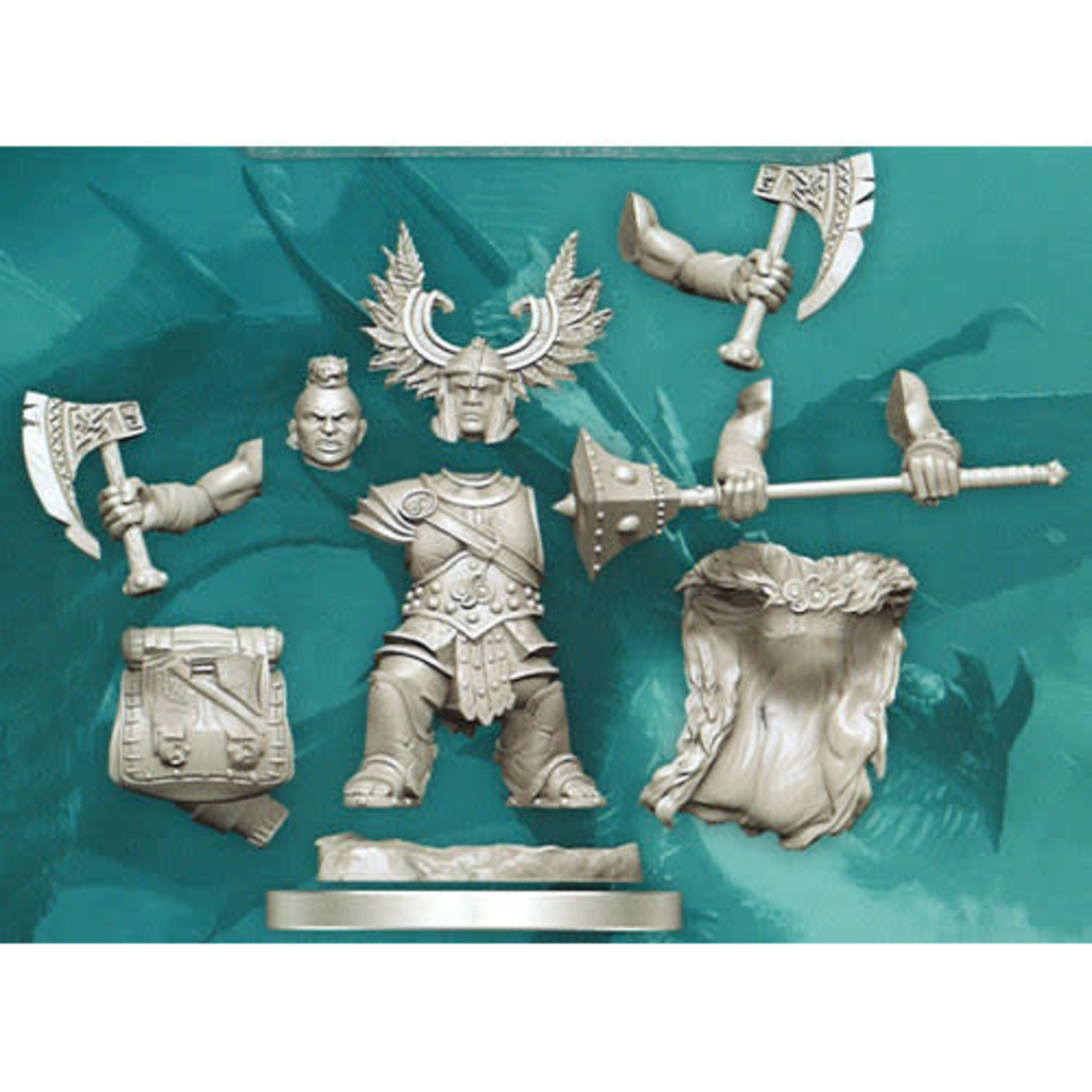 Wizkids D&D Frameworks F DWARF BARBARIAN