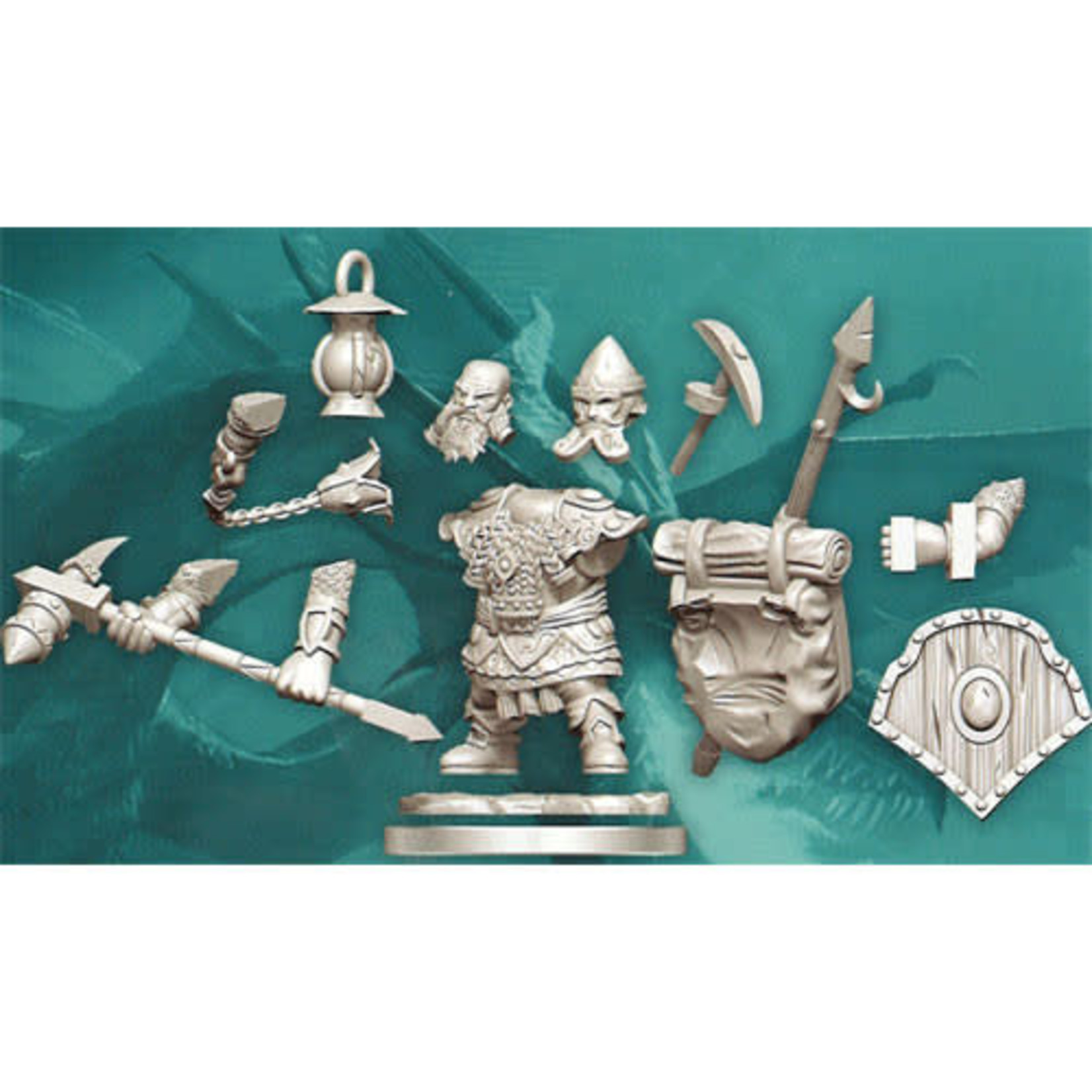 Wizkids D&D Frameworks M DWARF FIGHTER
