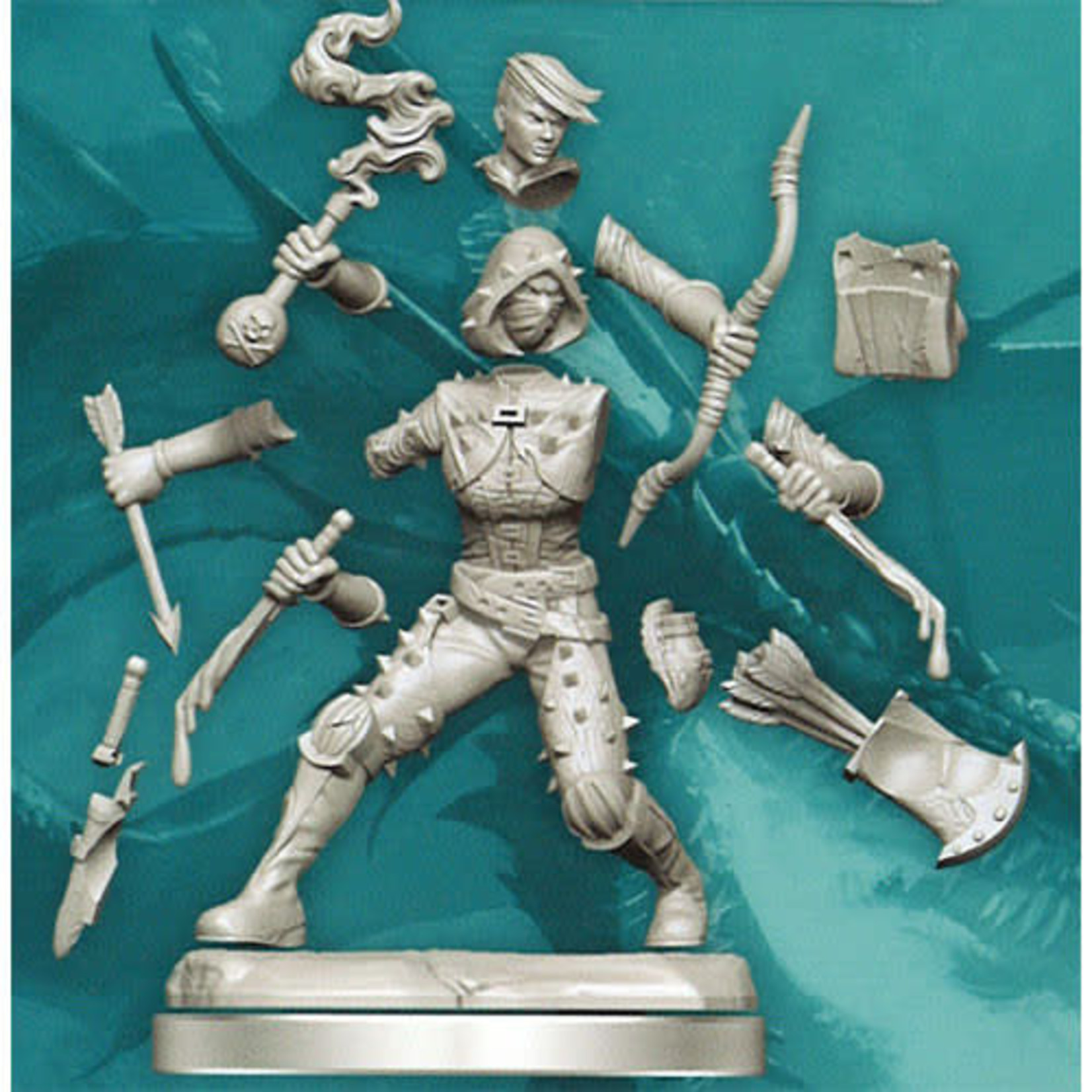 Wizkids D&D Frameworks F HUMAN ROGUE