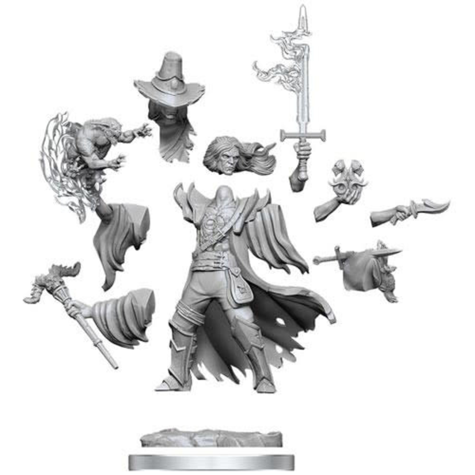 Wizkids D&D Frameworks M HUMAN WARLOCK