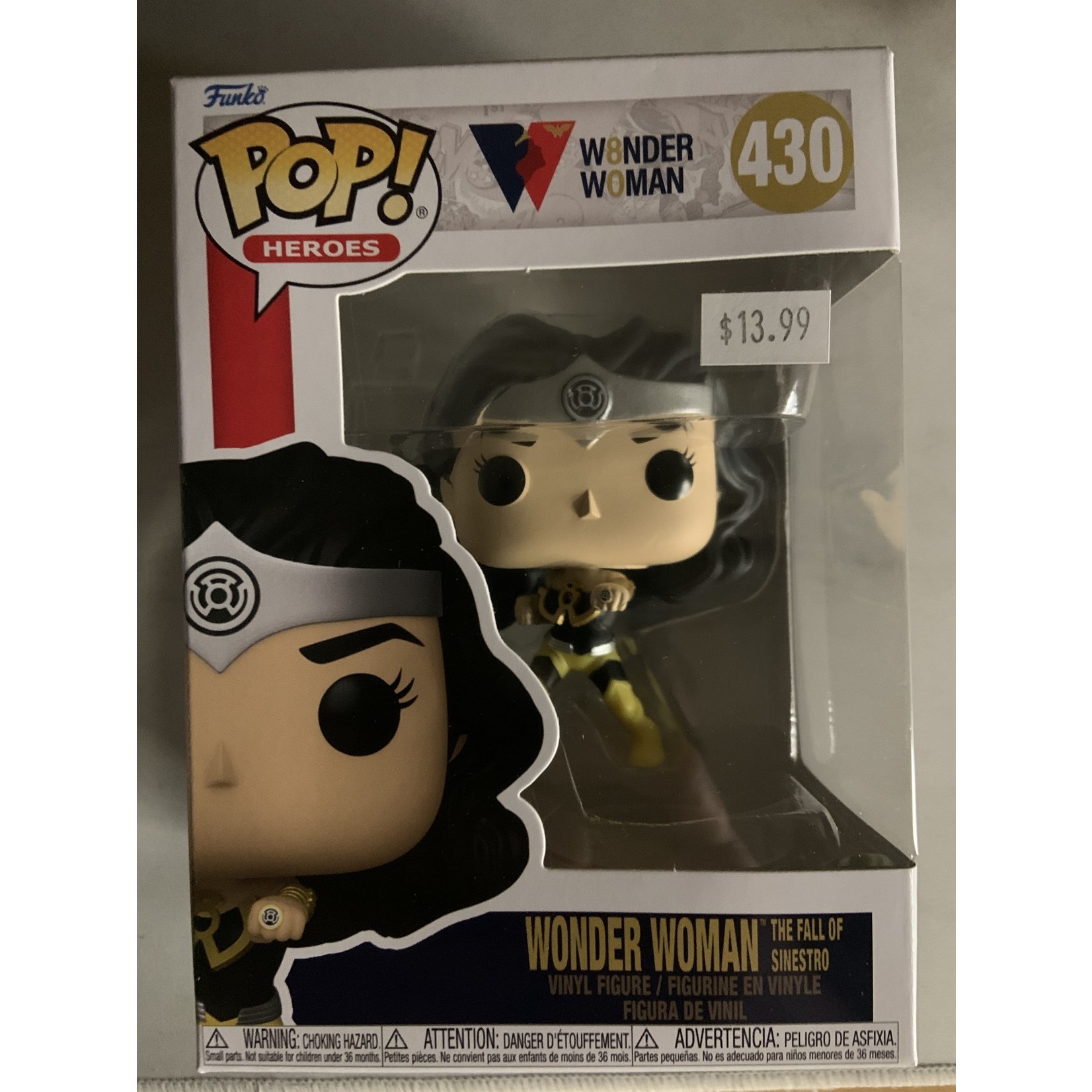 Funko Pop Heroes Wonder Woman 80Th Ww Flashpoint Vin Fig 430