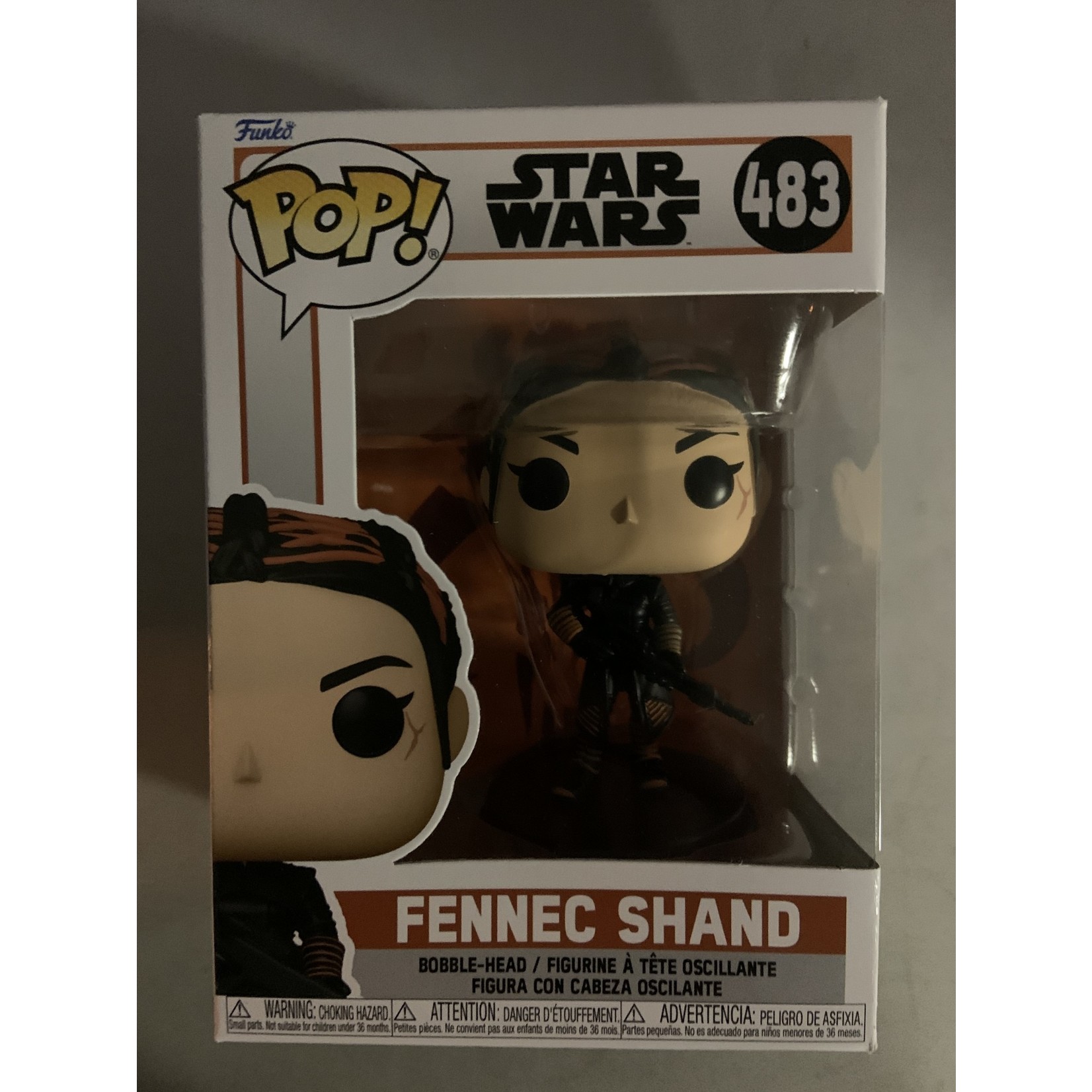 Funko Pop Star Wars Mandalorian Fennec Shand Vinyl Fig 483