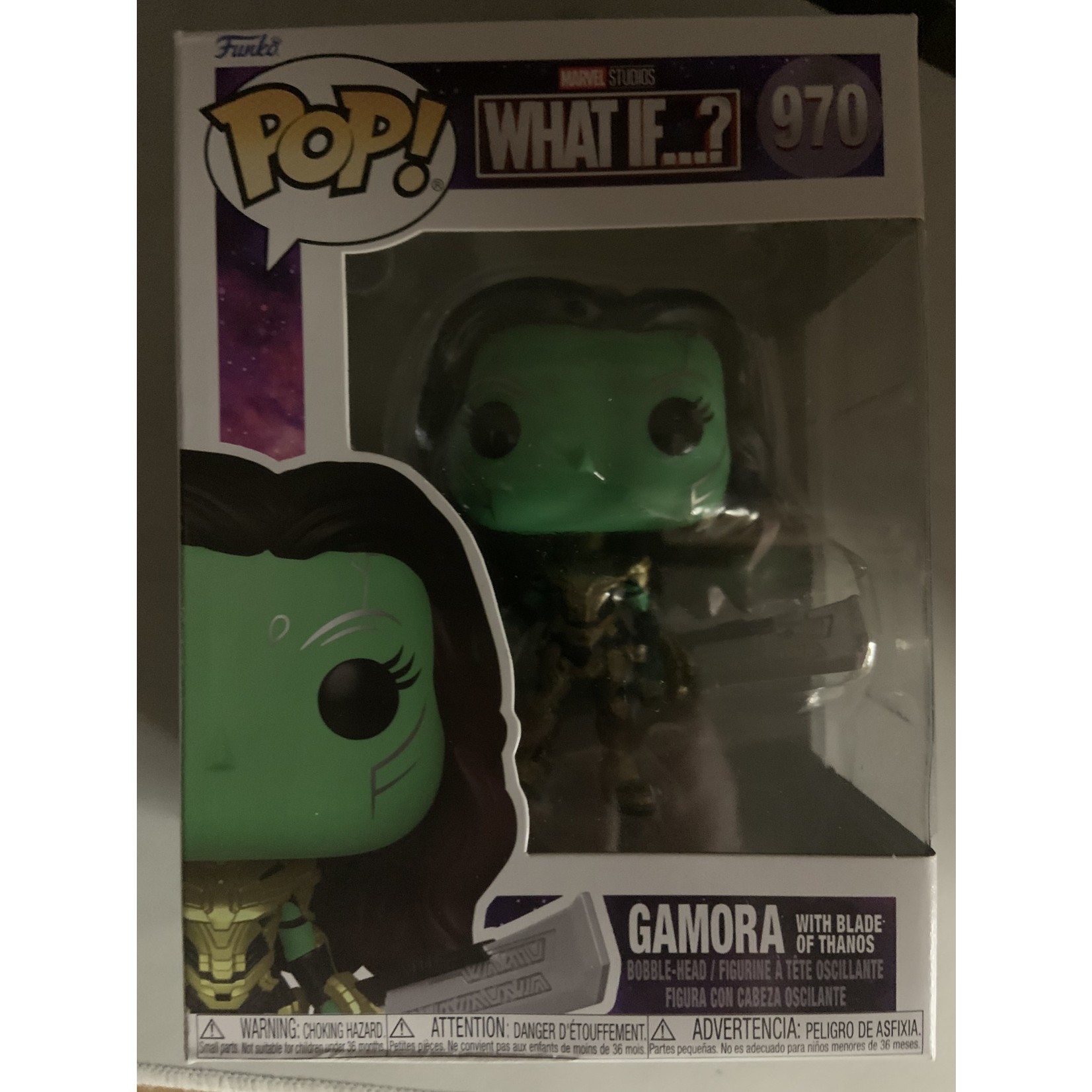 Funko Pop Marvel What If S3 Gamora Blade Of Thanos Vinyl Fig 970