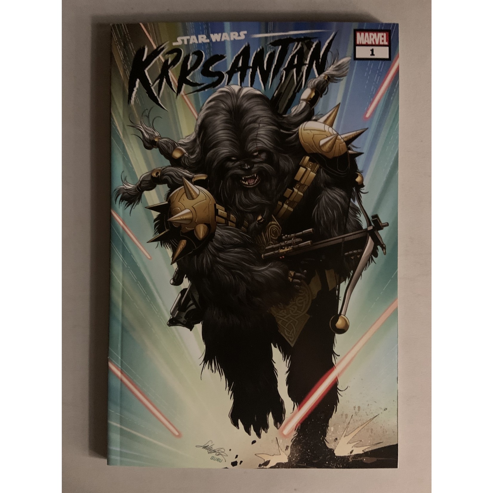 Marvel Comics Star Wars Krrsantan 2022 #1A Bent Corner