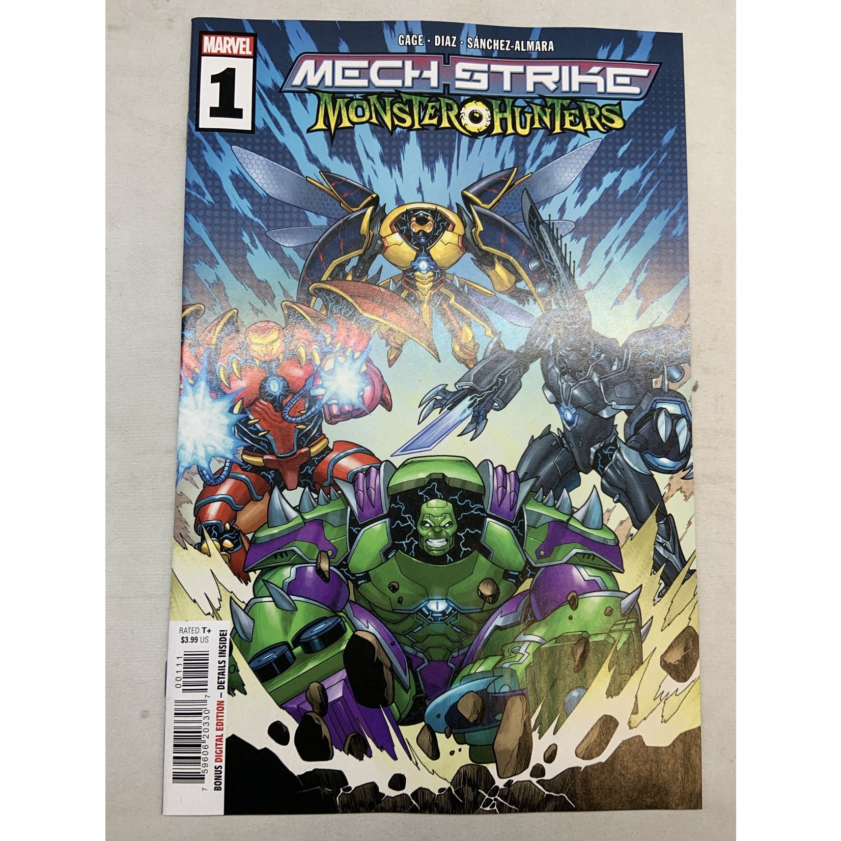 Marvel Comics Mech Strike: Monster Hunters 2022 #1 A