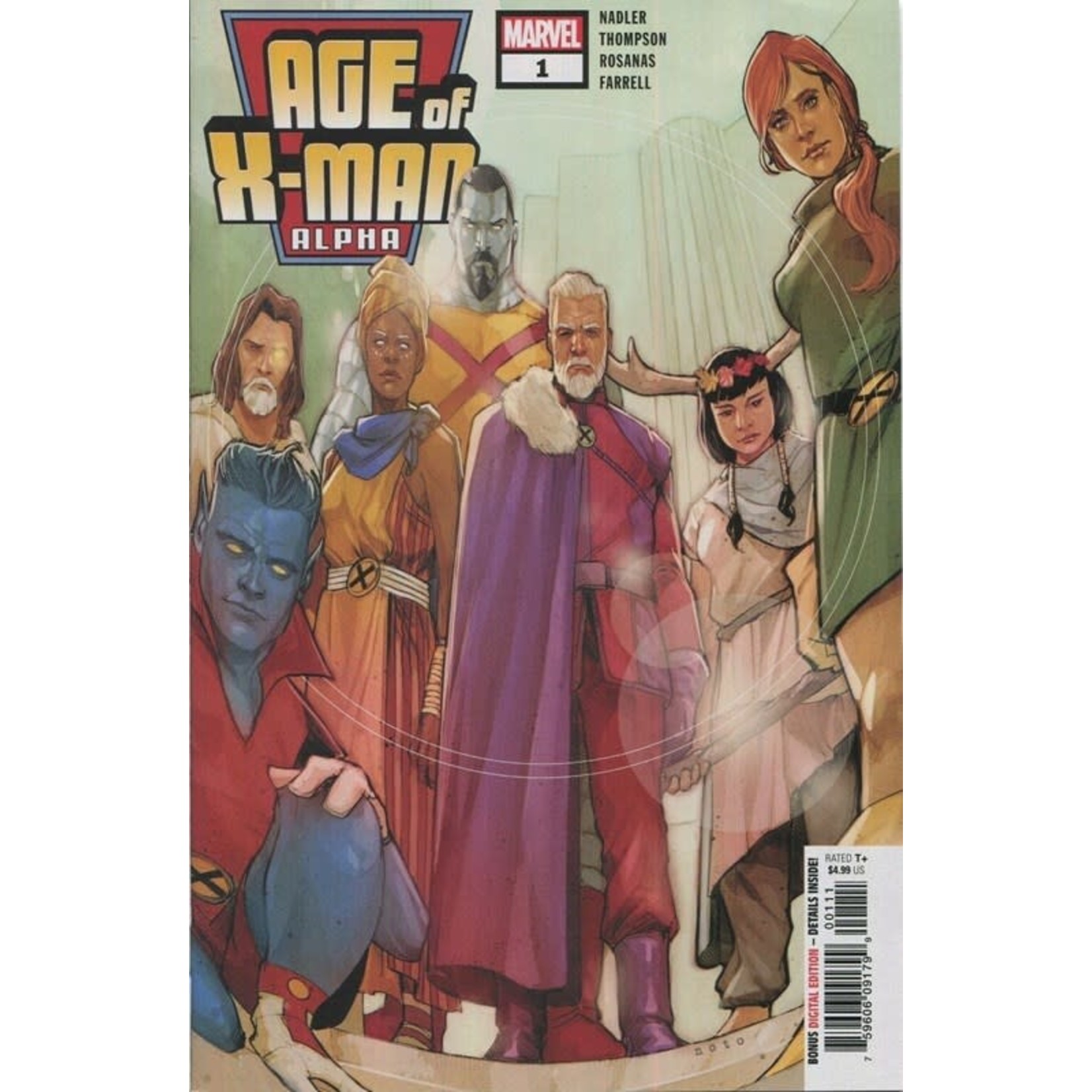 Marvel Comics Age of X-Man #2019 Alpha