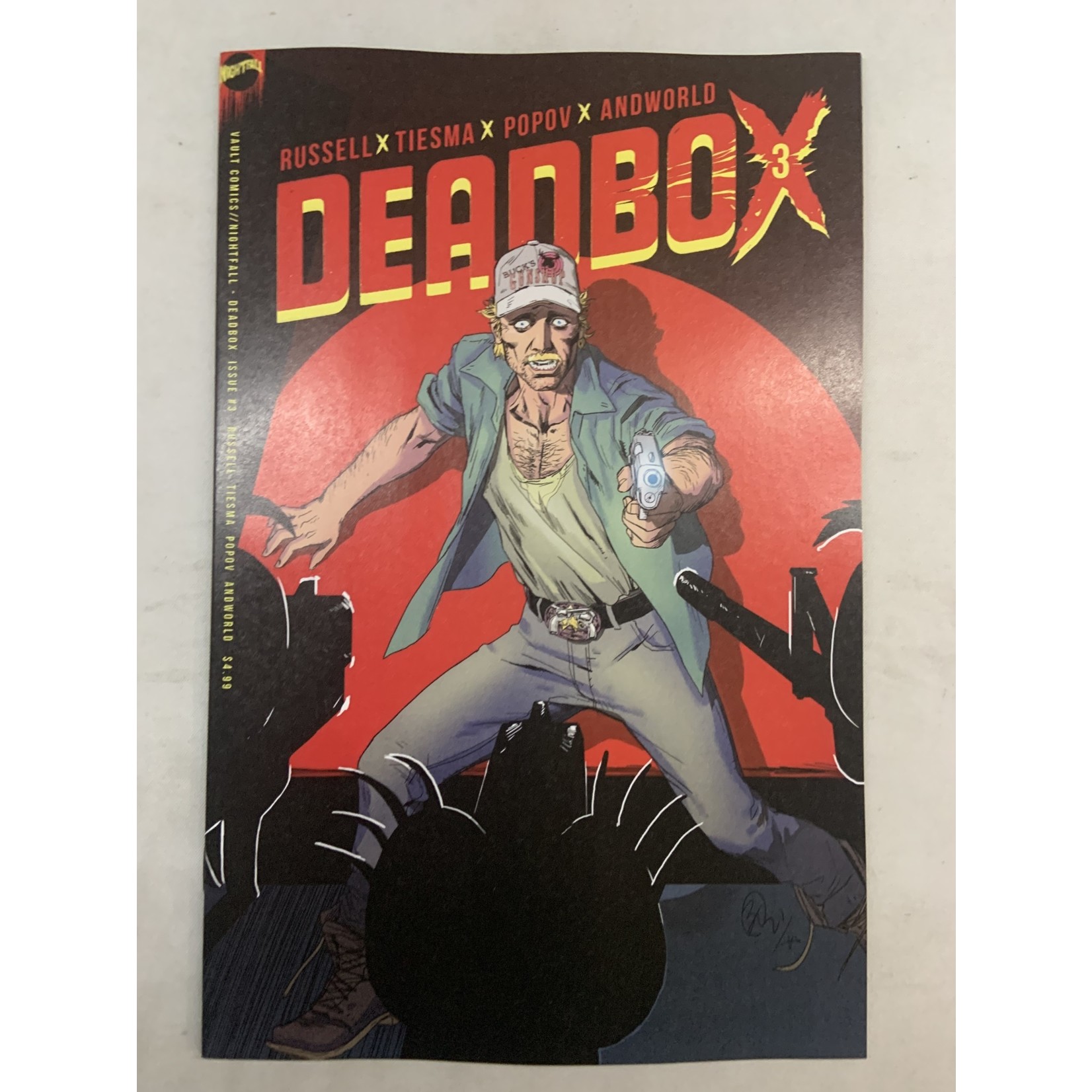VAULT COMICS Deadbox 2021 #3 Cvr A Tiesma