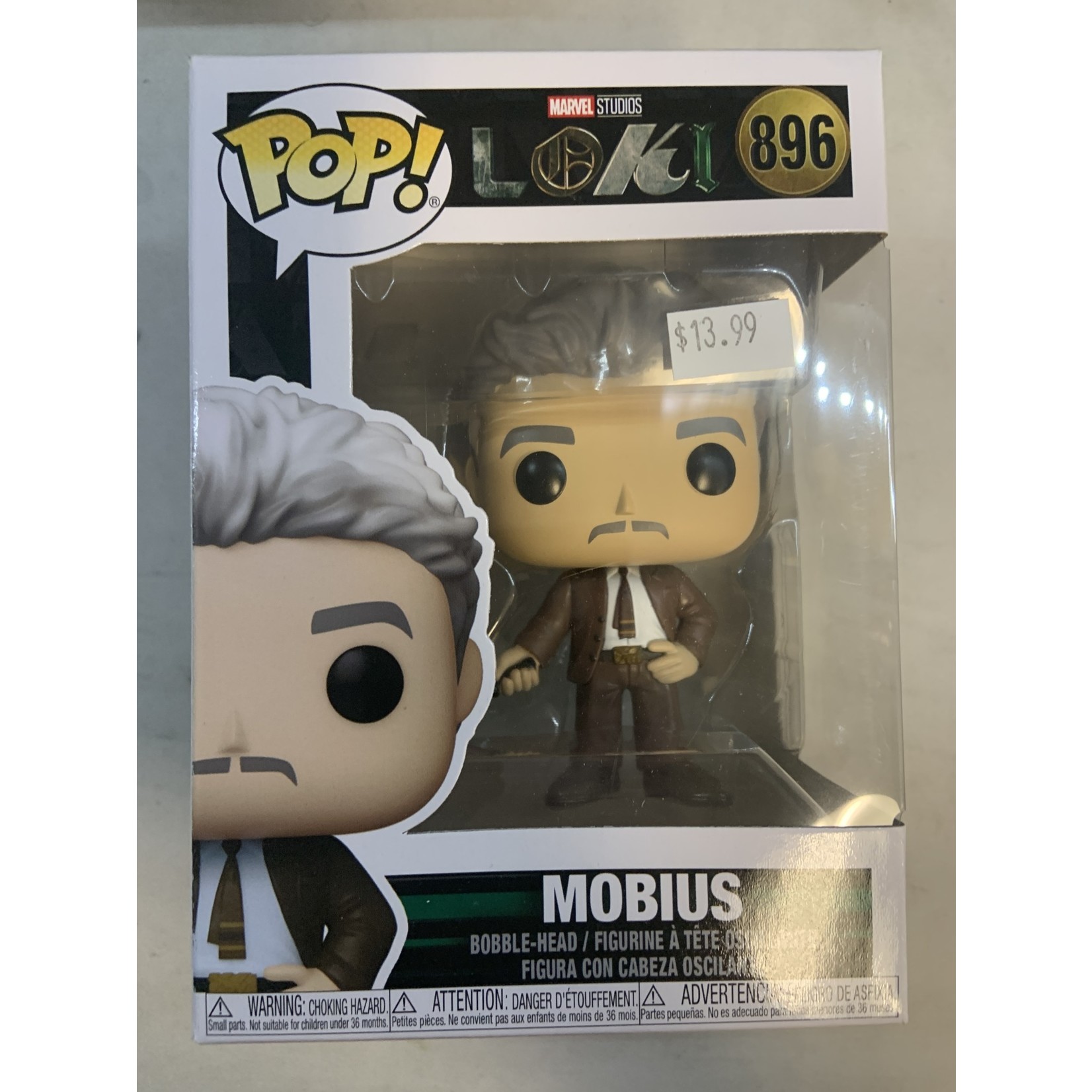 Funko Pop Marvel Loki Mobius Vinyl Fig (C: 1-1-1)
