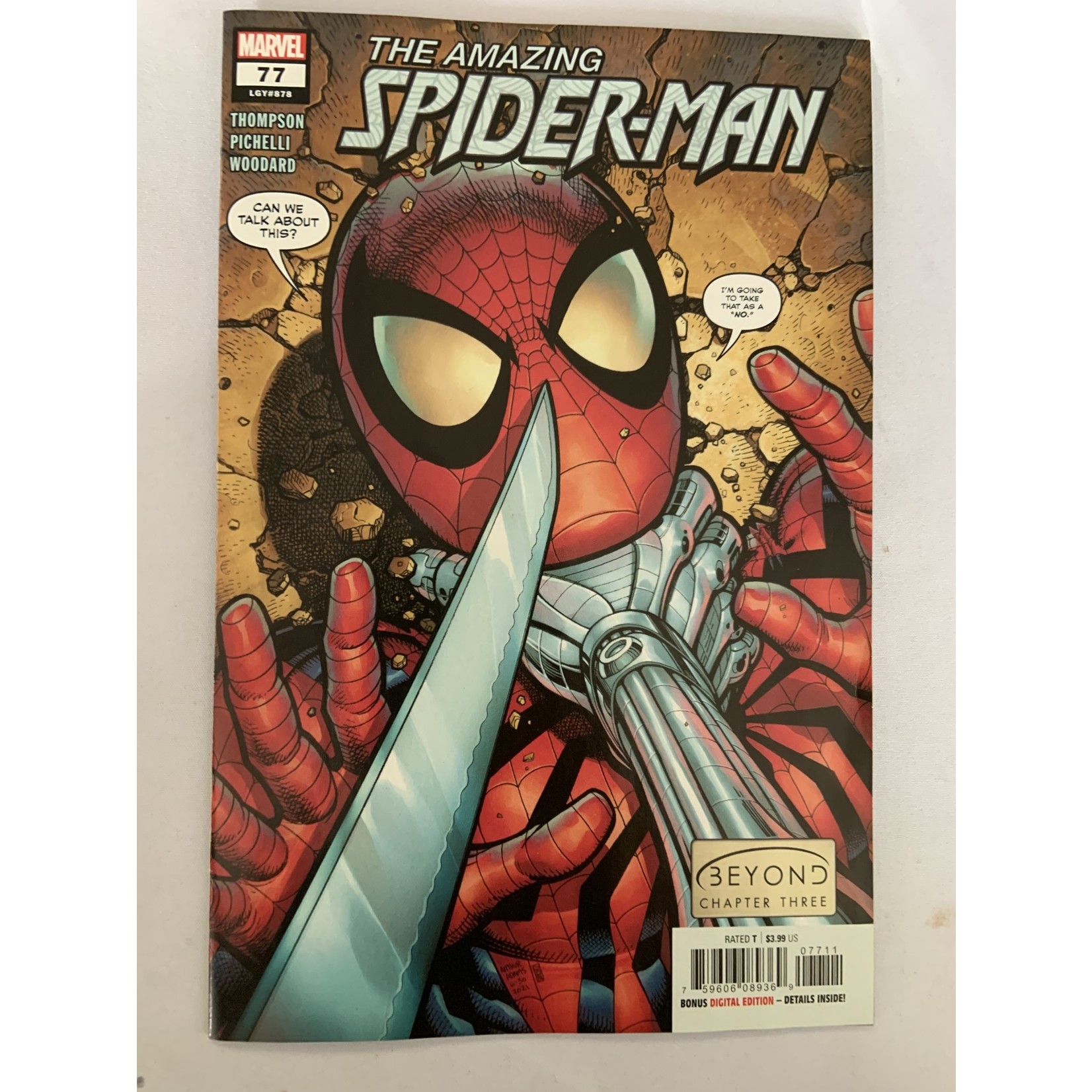 Marvel Comics Amazing Spider-Man 2020 #77 DMG