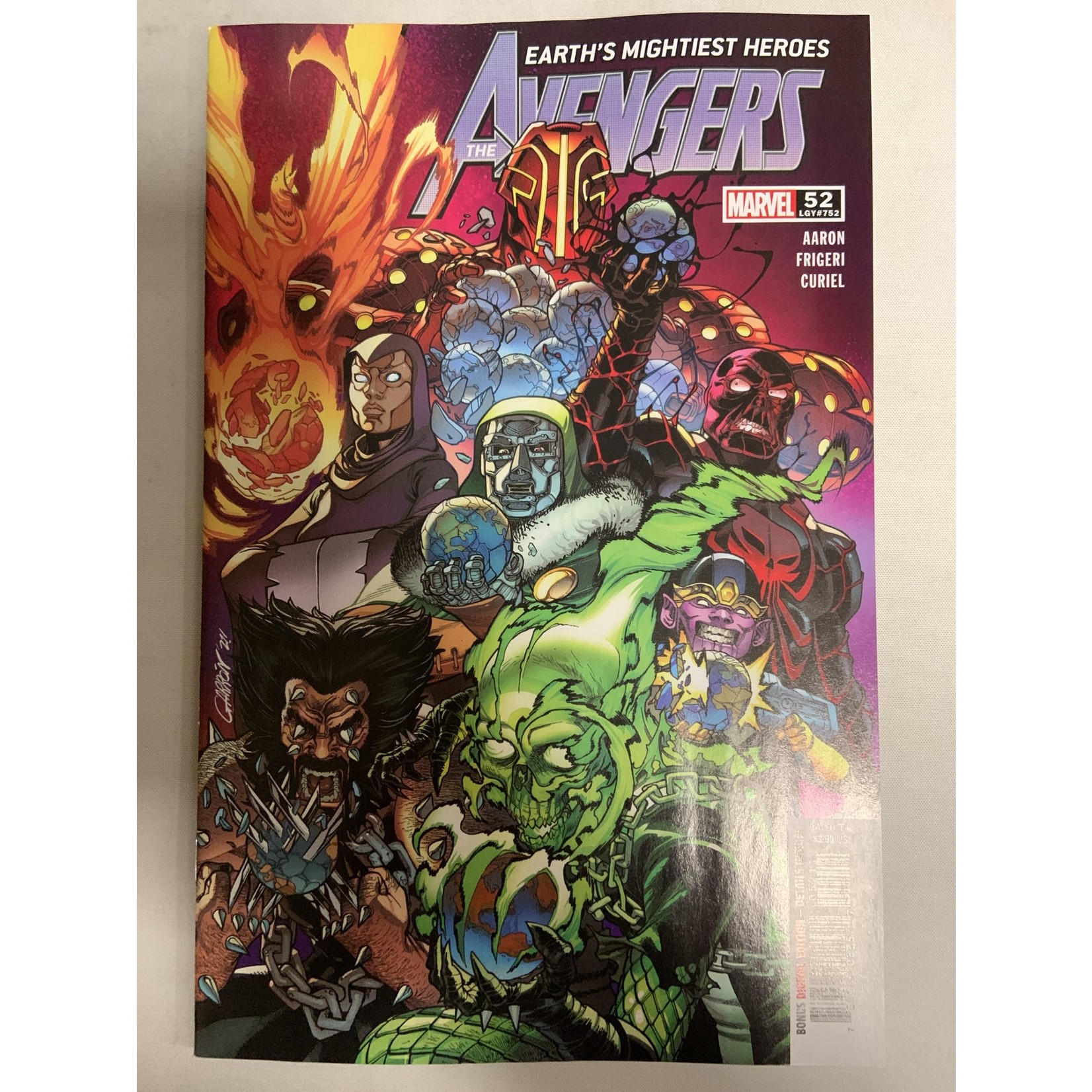 Marvel Comics Avengers 2020 #52
