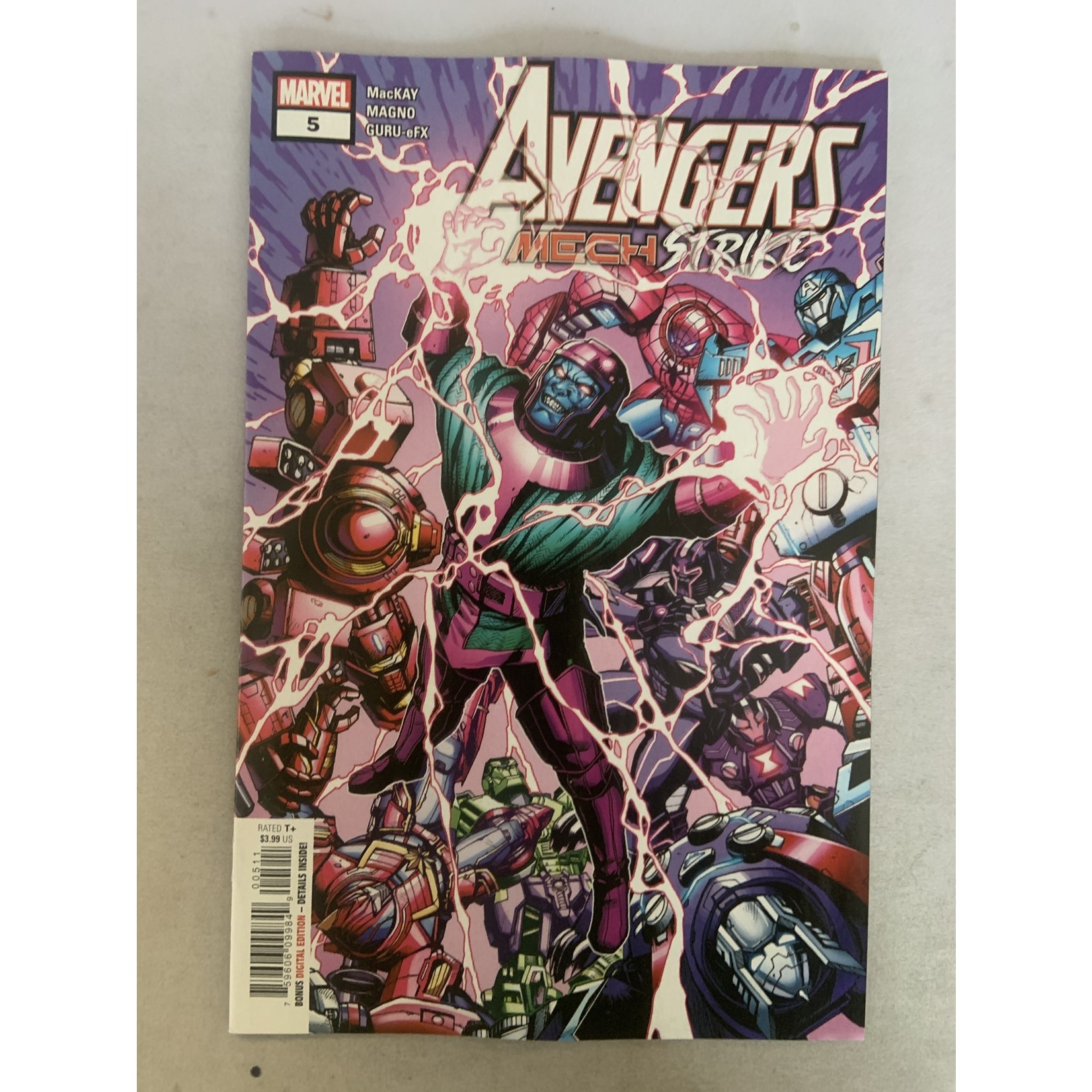 Marvel Comics Avengers Mech Strike 2021 #5 (Of 5)
