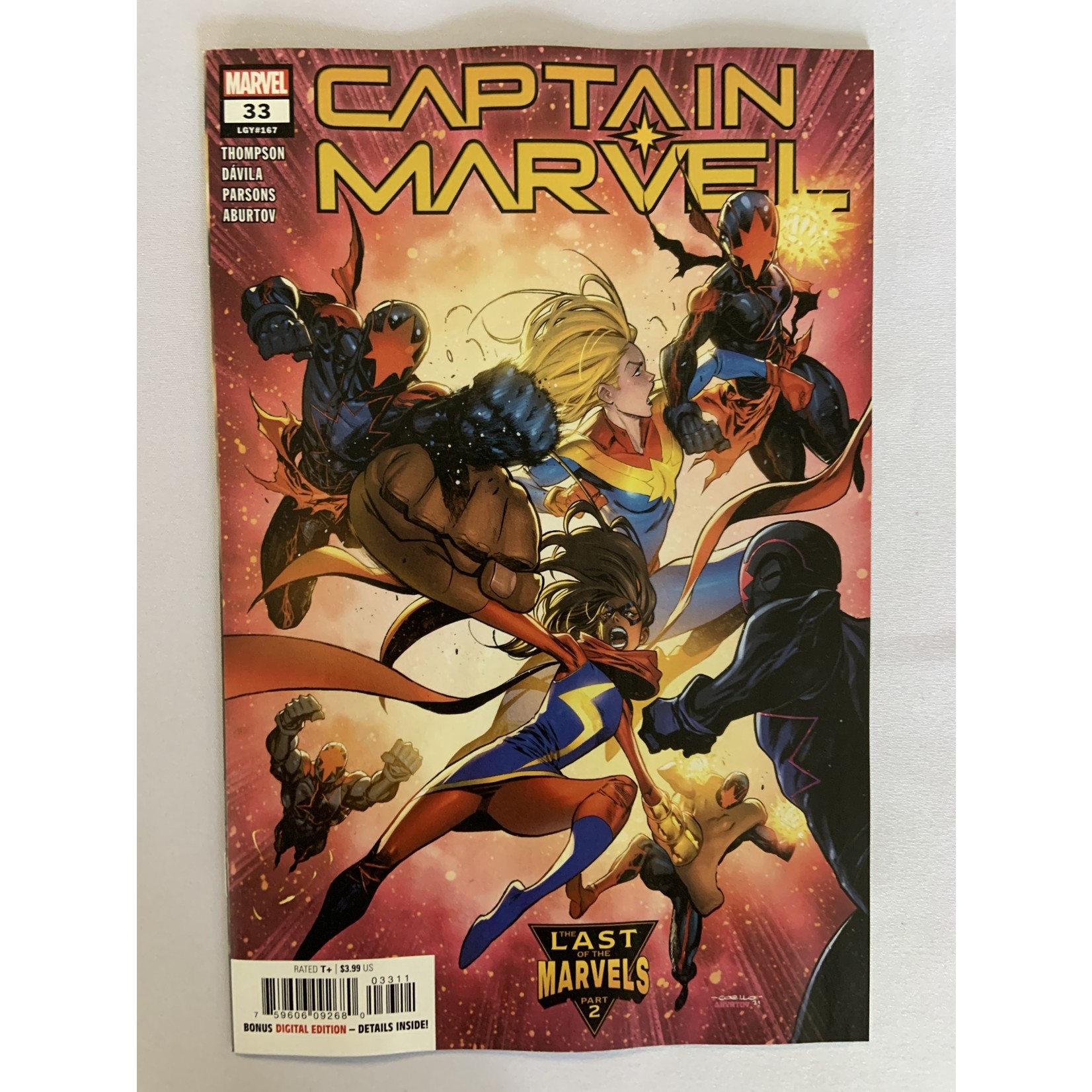 Marvel Comics Captain Marvel 2019 #33