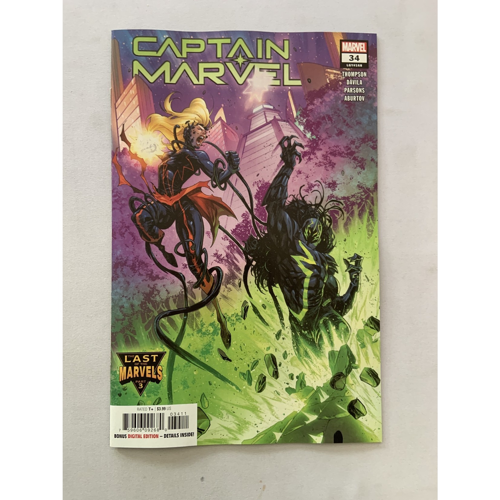 Marvel Comics Captain Marvel 2019 #34