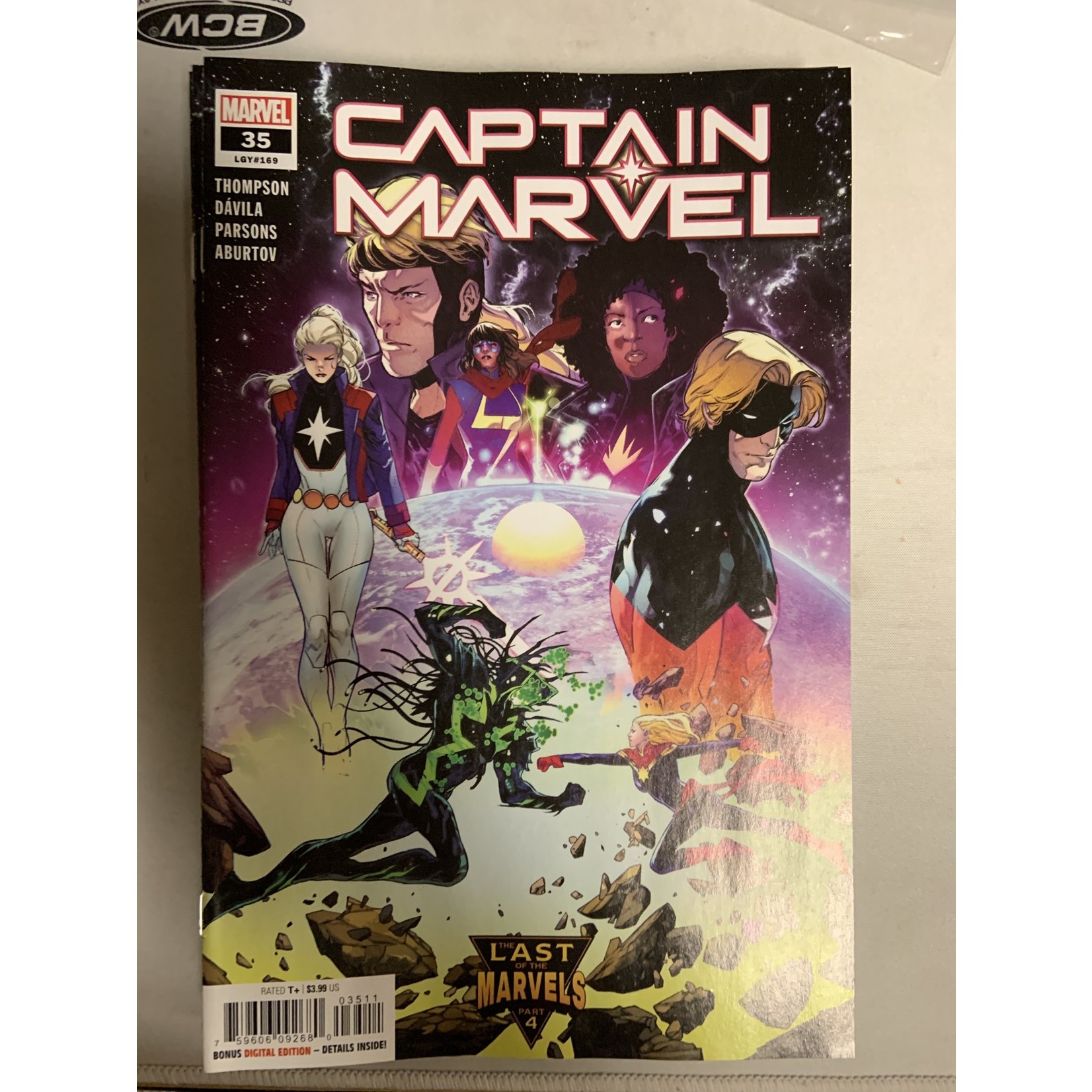 Marvel Comics Captain Marvel 2019 #35