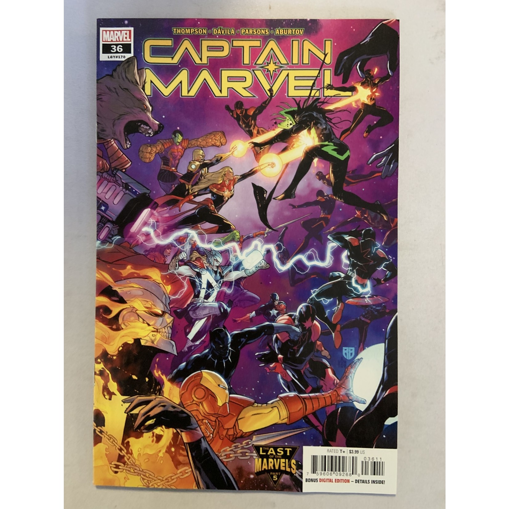 Marvel Comics Captain Marvel 2019 #36