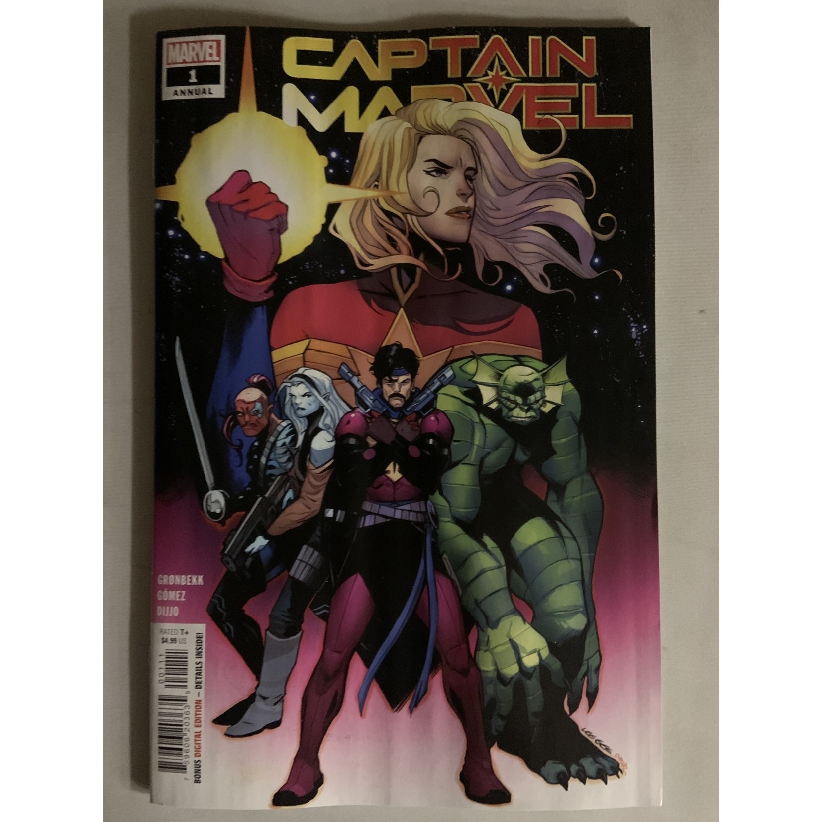 Marvel Comics Captain Marvel 2019 Annual #1