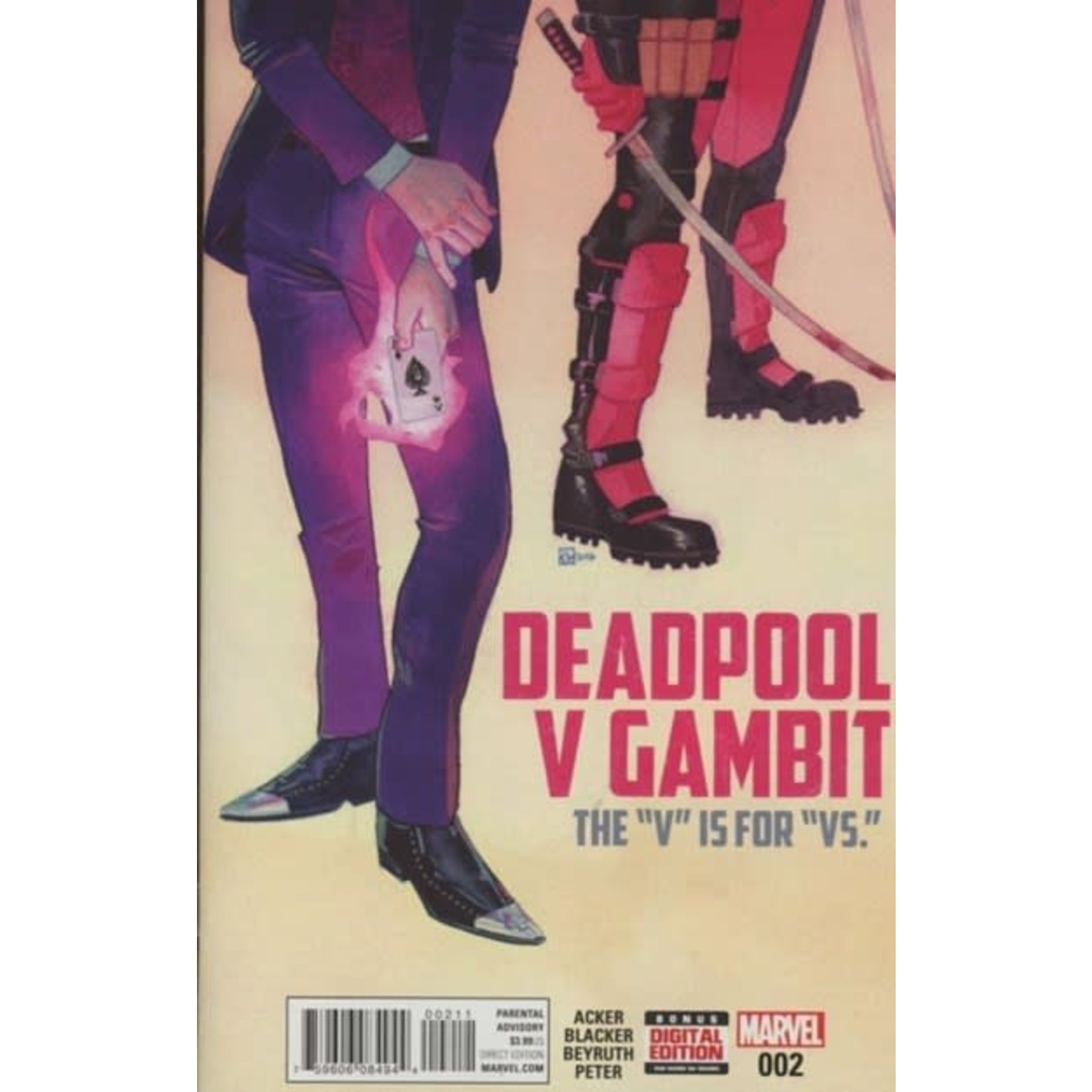 Marvel Comics Deadpool v Gambit #2