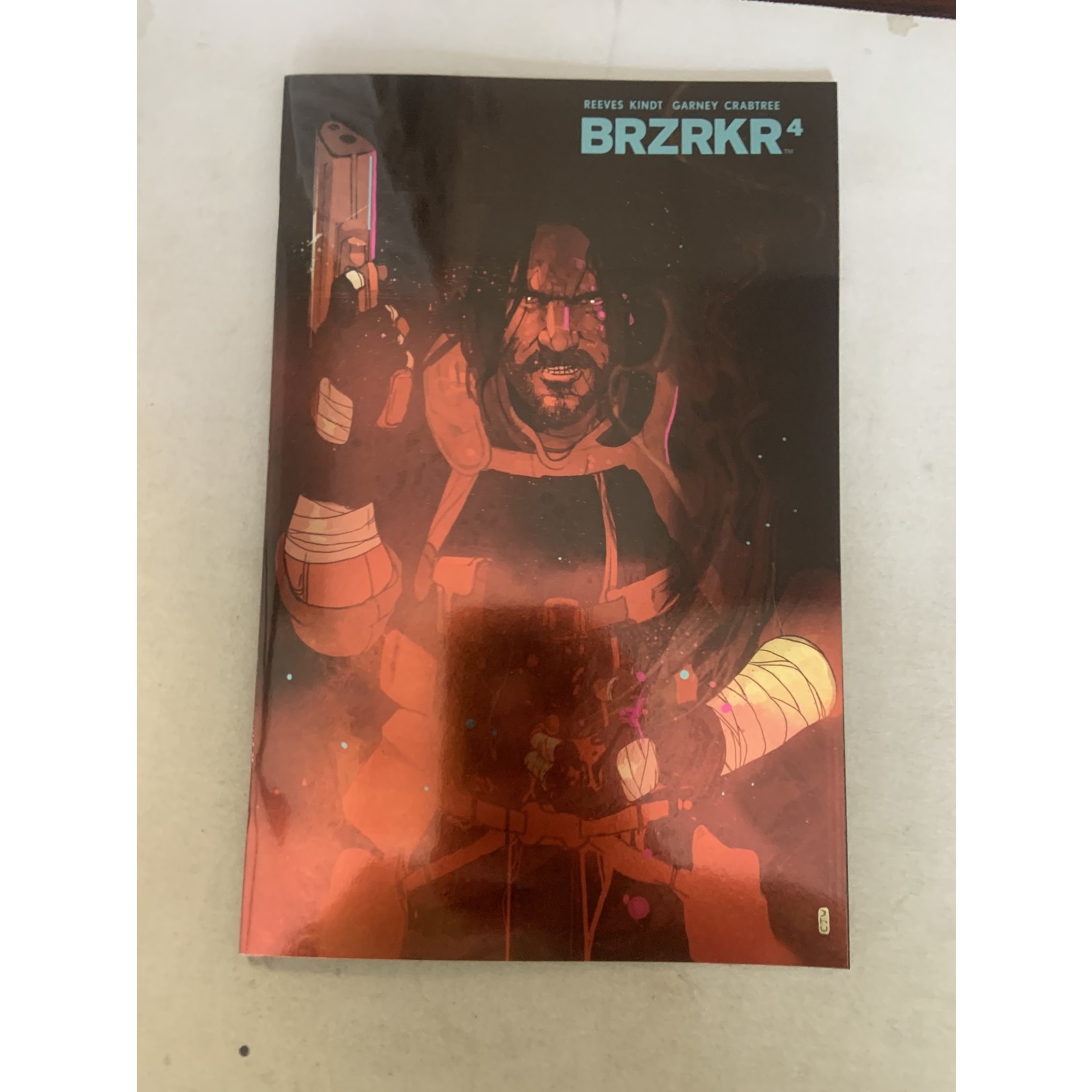 BOOM! STUDIOS Brzrkr (Berzerker) 2021 #4 (Of 12) Cvr D Ward Foil (Mr) Damaged